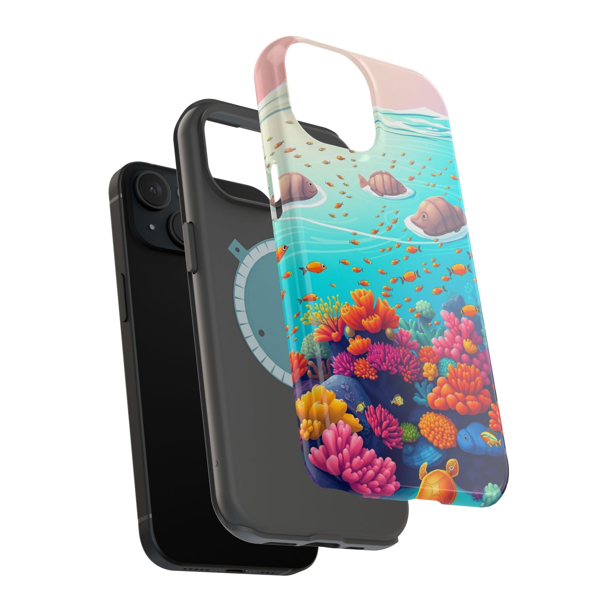 iPhone Coral Reef Panorama Kids Fun Phone Case Gift Slim Snap Case · iPhone Case