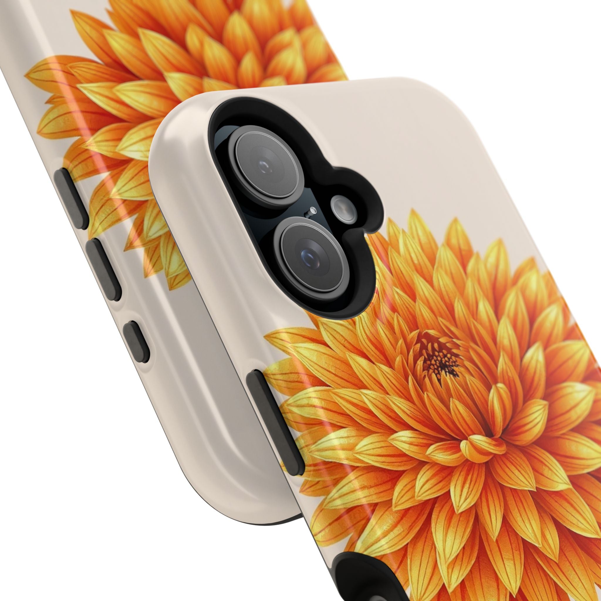iPhone Chrysanthemum Classic Gold Foil Luxury Slim iPhone Everyday · iPhone Case