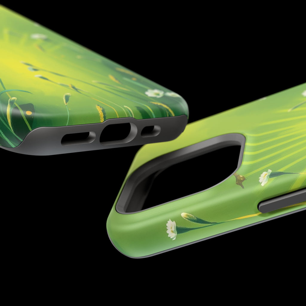 iPhone Spring Meadow Cinematic Art Bold Modern Everyday Snap Case · iPhone Case