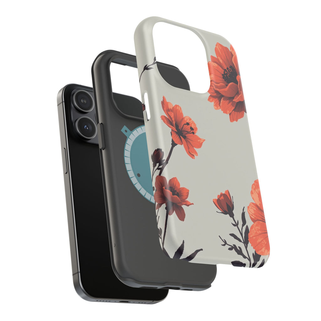 iPhone Dreamy Floral Ink Wash Design Slim Everyday iPhone 13 Designer · iPhone C