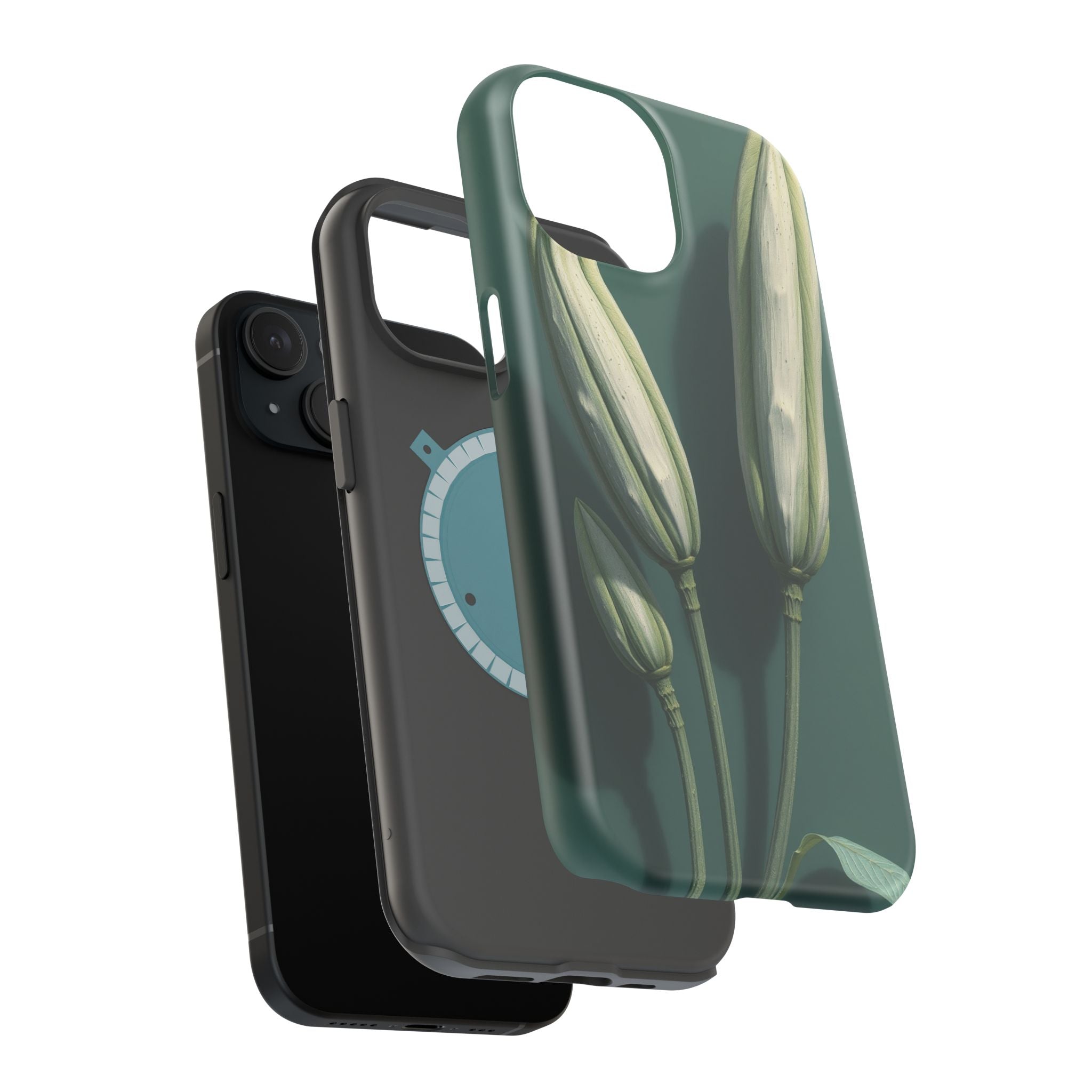iPhone Botanical Illustration Grunge Distressed Soft iPhone Finish · iPhone Case