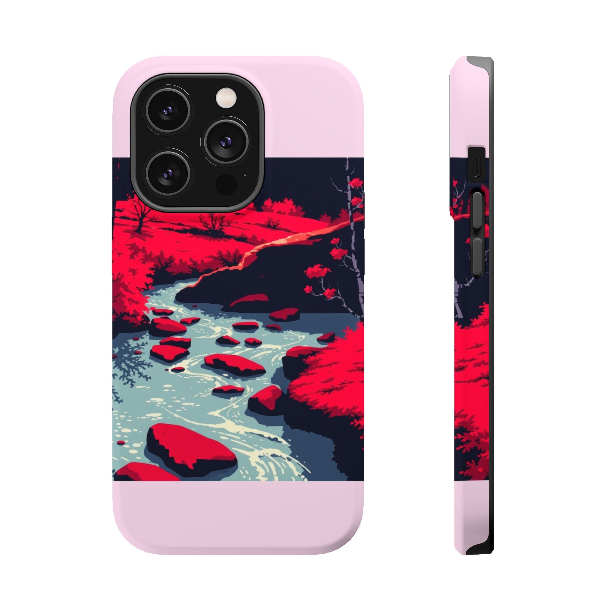iPhone Spring Creek Cinematic Art 13 Slim Everyday Designer Case · iPhone Case