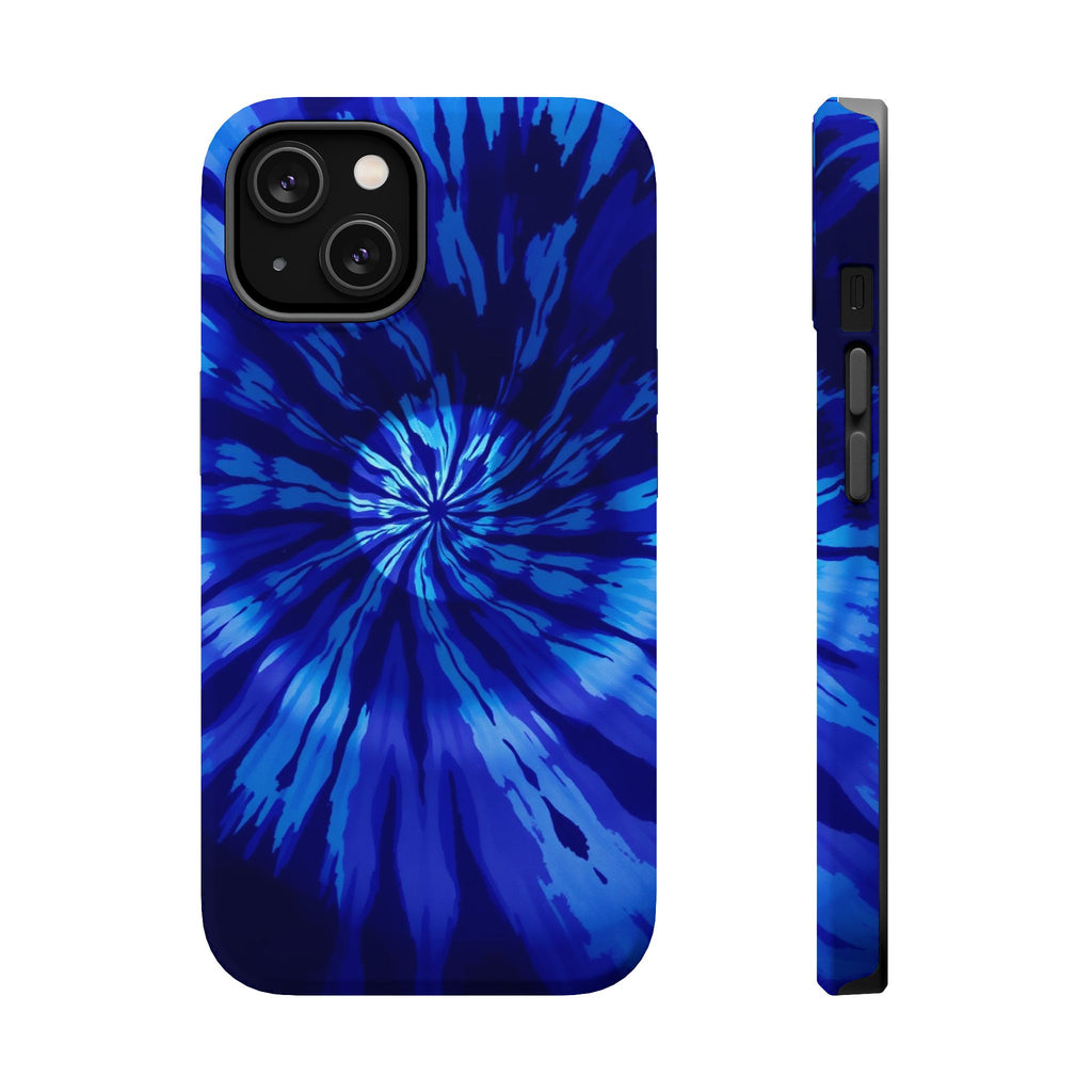 iPhone Tie-Dye Vortex Dark Gothic Ink Slim Everyday Designer Case · iPhone Case