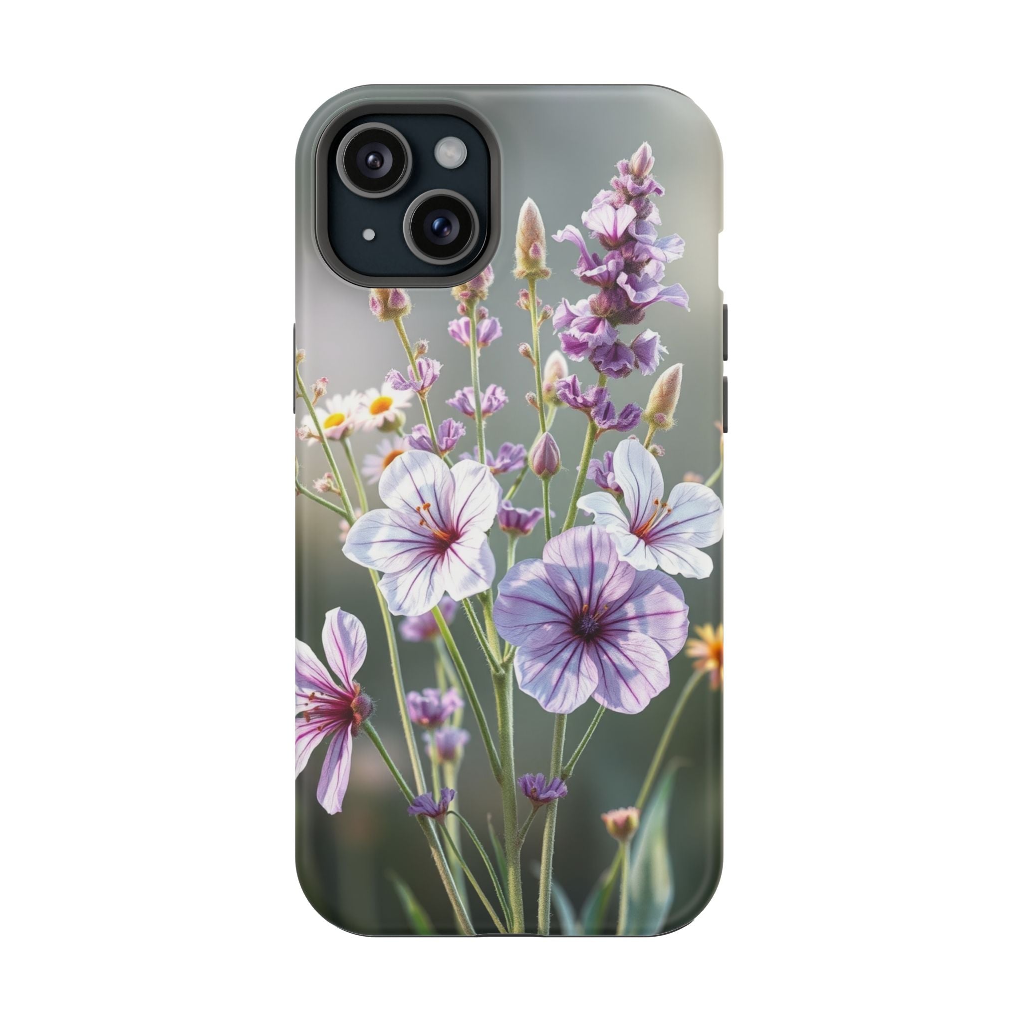 iPhone Wildflower Bunch Enchanted Art Slim Everyday Designer Case · iPhone Case