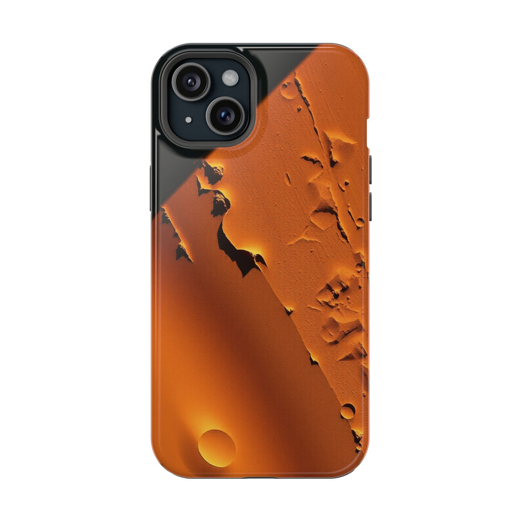 iPhone Burnt Orange And Sand Shoreline Aerial Slim iPhone Everyday · iPhone Case