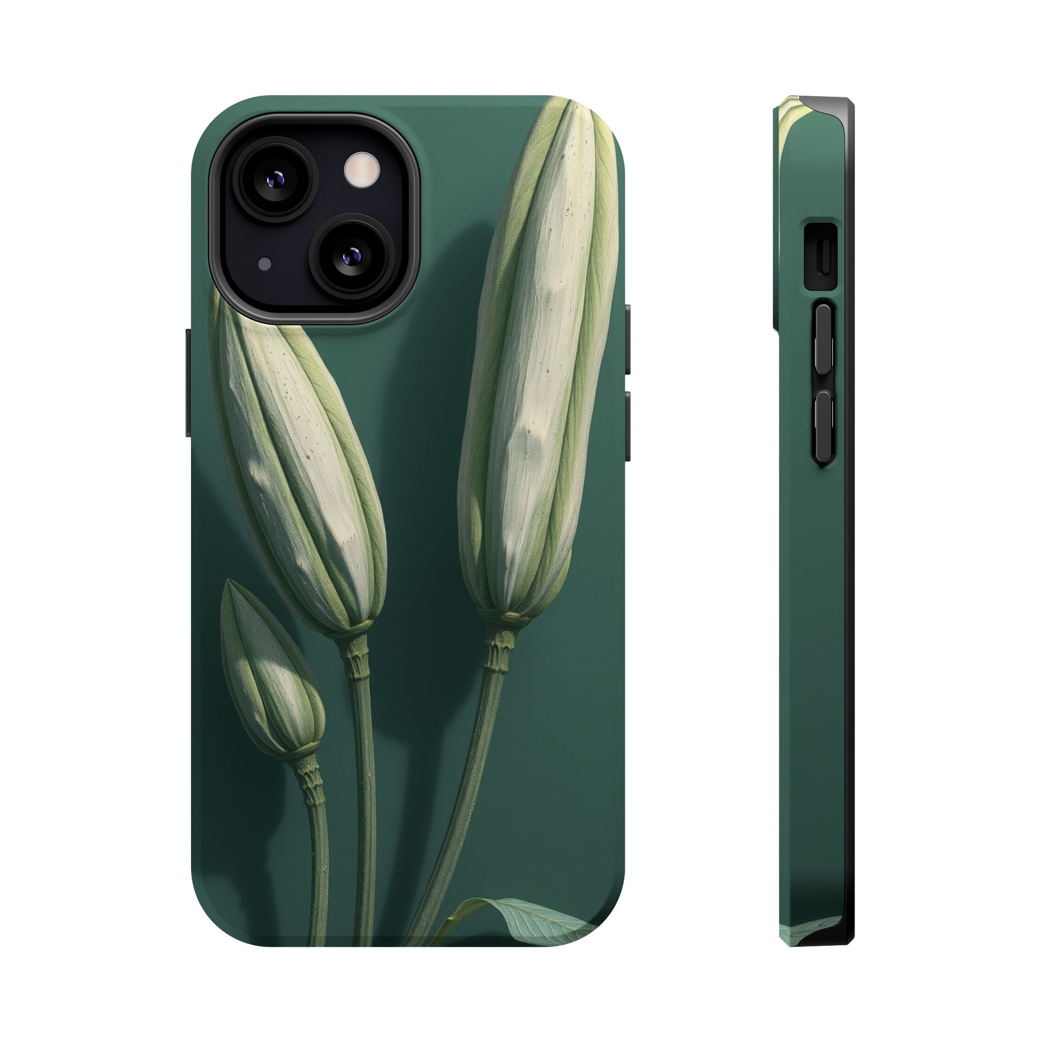 iPhone Botanical Illustration Grunge Distressed Soft iPhone Finish · iPhone Case