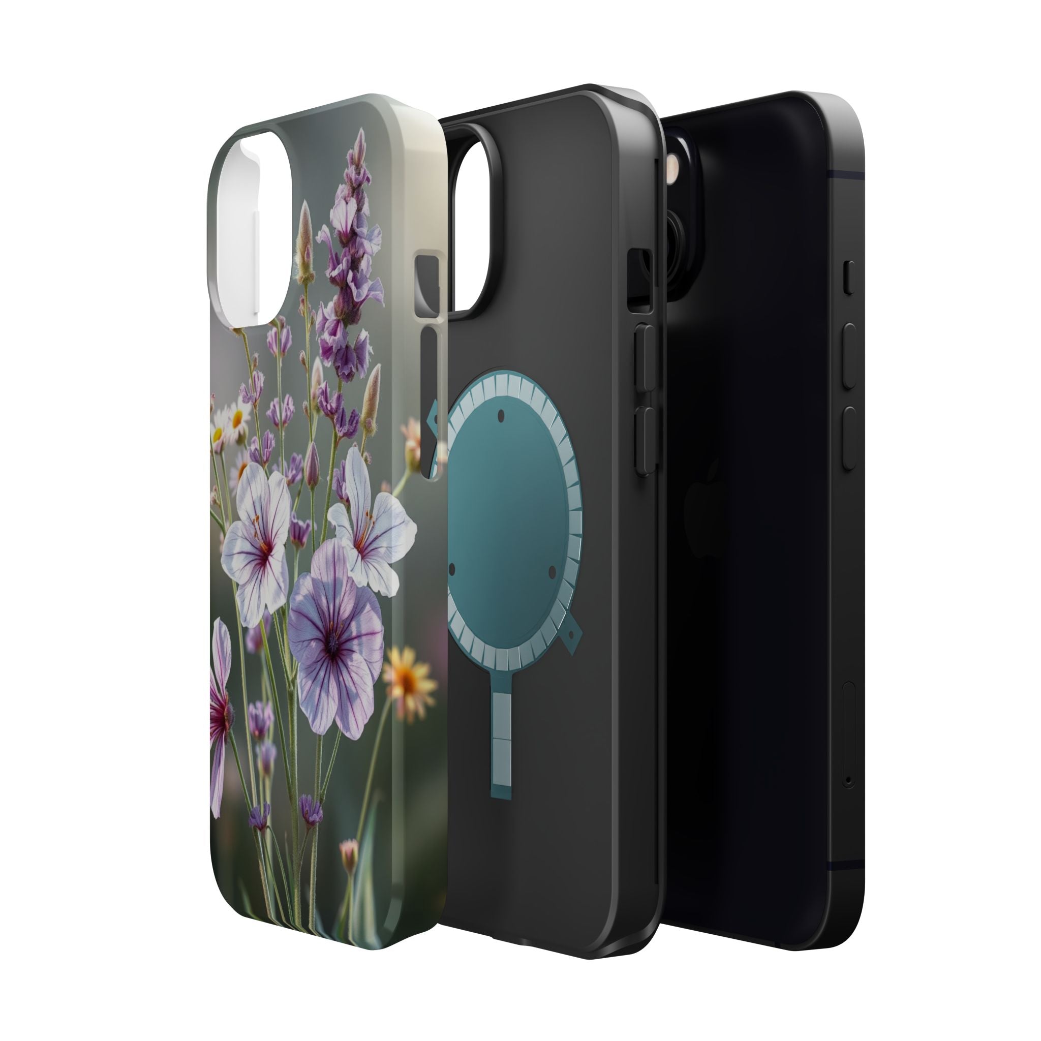 iPhone Wildflower Bunch Enchanted Art Slim Everyday Designer Case · iPhone Case
