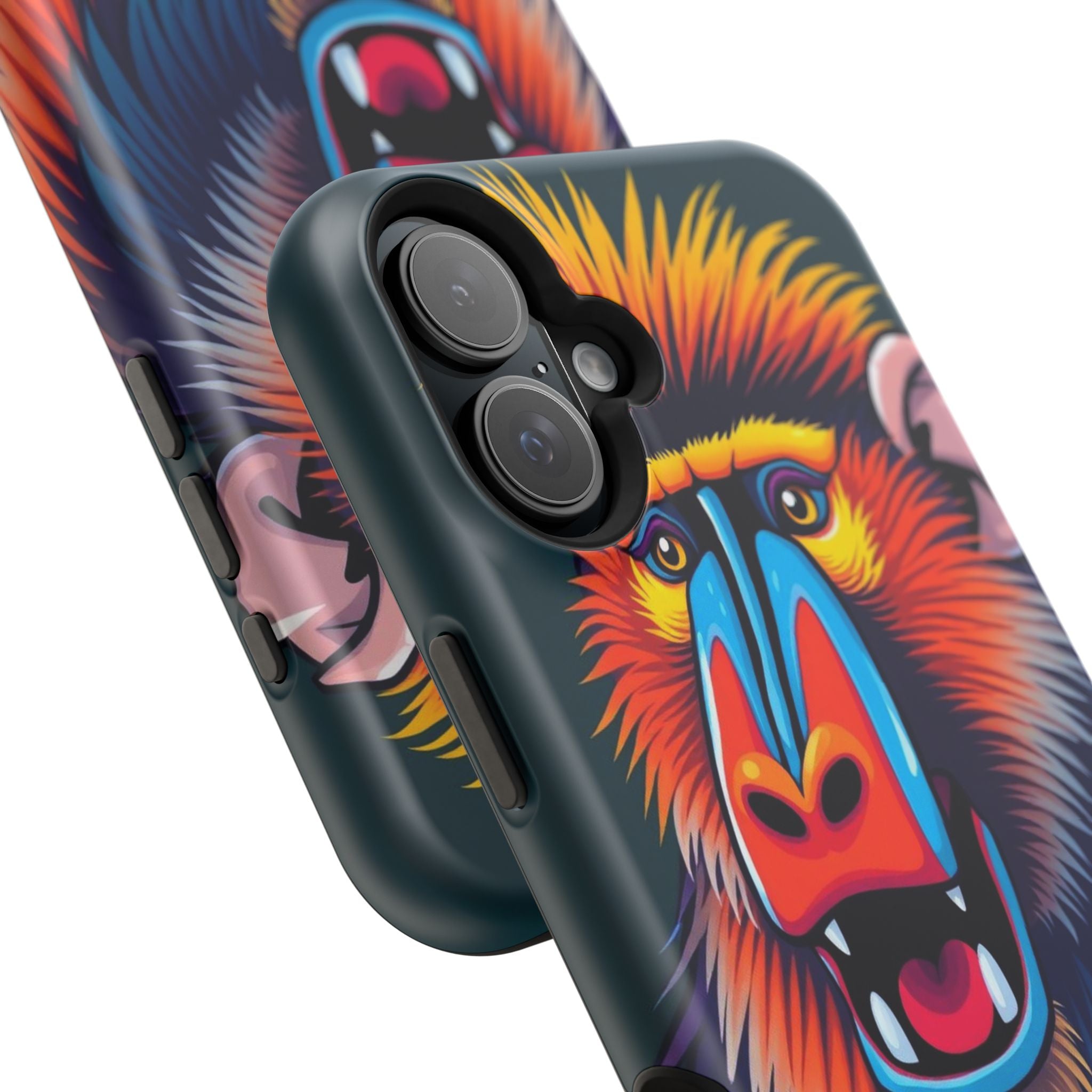 iPhone Mandrill Colorful Face Kids Fun iPhone Phone Case Gift Slim · iPhone Case
