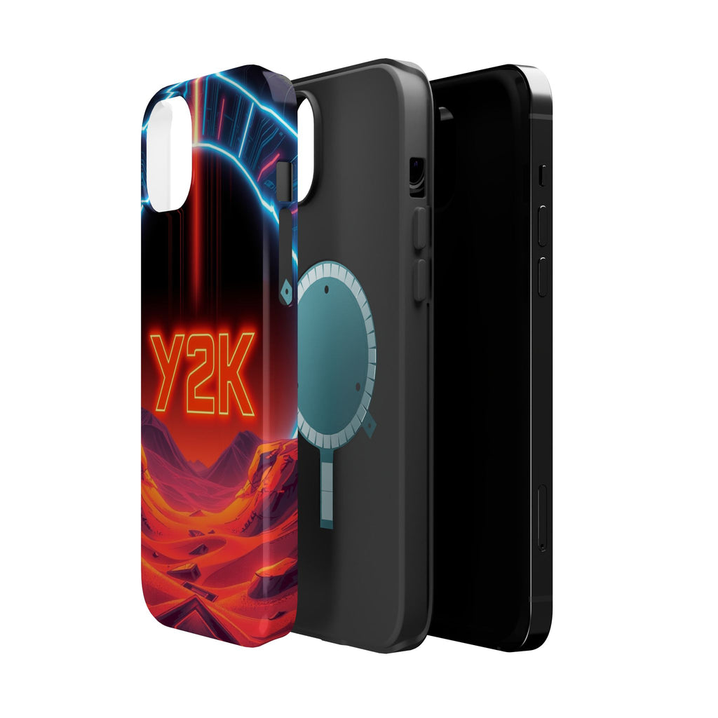 iPhone Y2K Holographic Enchanted Art Slim Everyday Designer Case · iPhone Case
