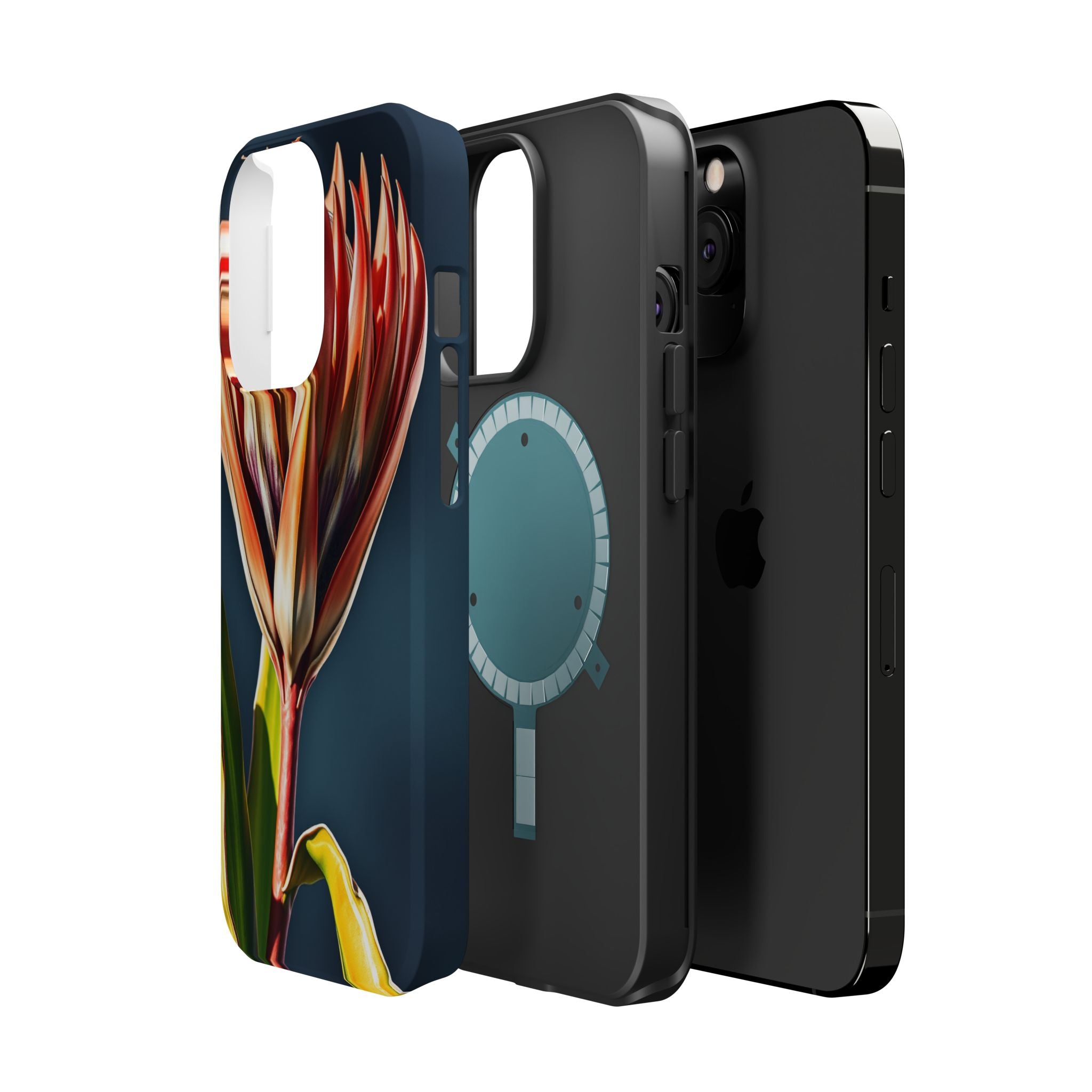 iPhone Protea Bold Vibrant Watercolor Slim Snap Case Ga · iPhone Case