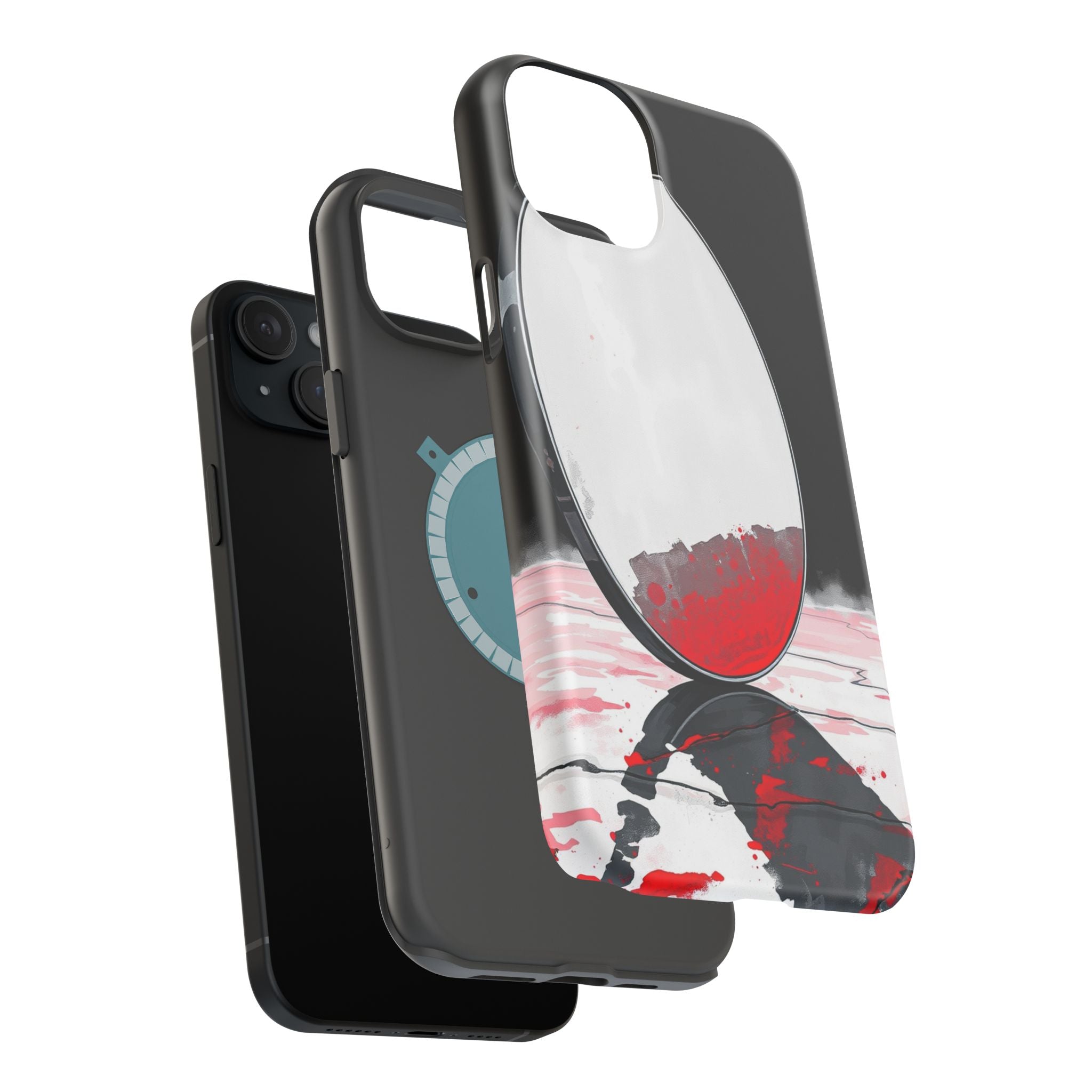 iPhone Earthy Salt Flat Mirror Design Slim Everyday Designer Case · iPhone Case