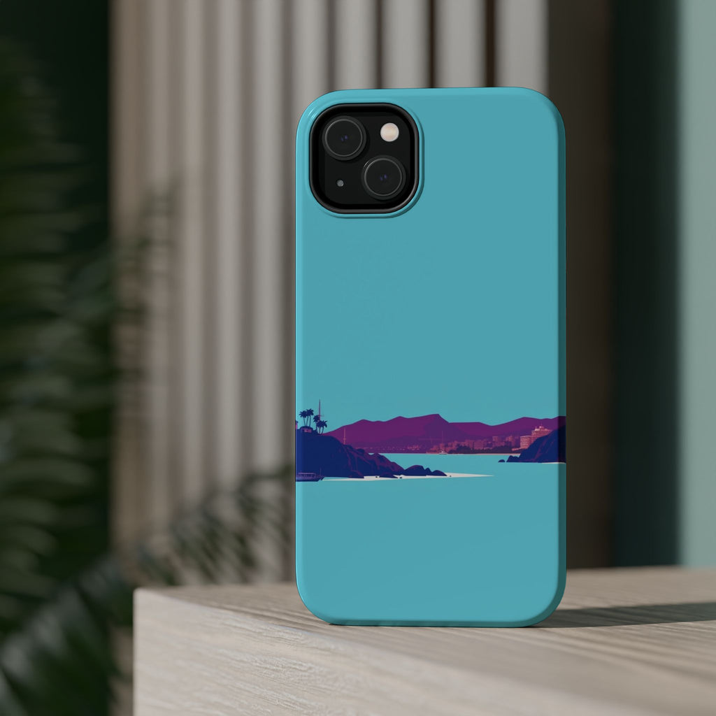 iPhone Hibiscus Coast Mystic Art Bold Modern Everyday Snap Case · iPhone Case