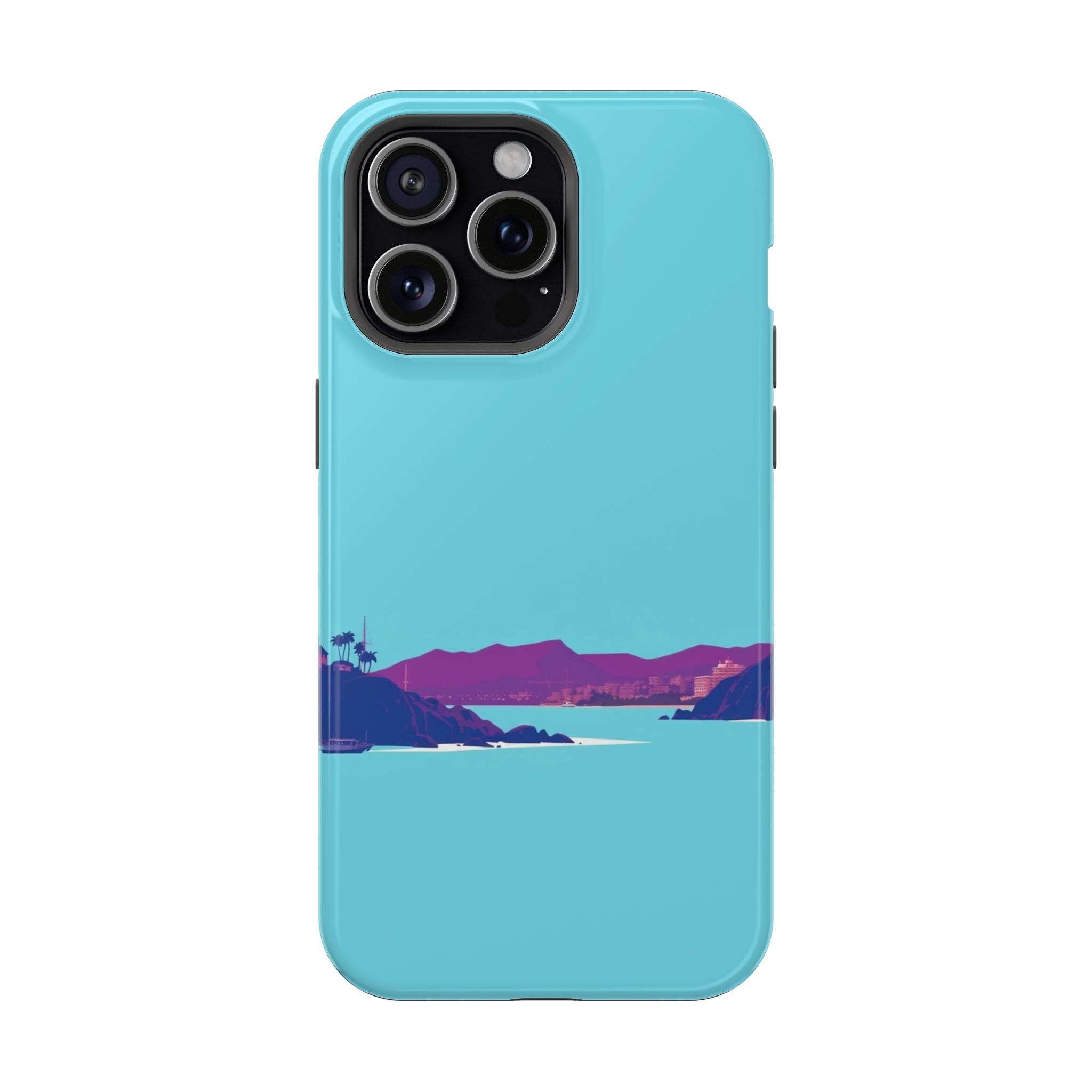 iPhone Hibiscus Coast Mystic Art Bold Modern Everyday Snap Case · iPhone Case