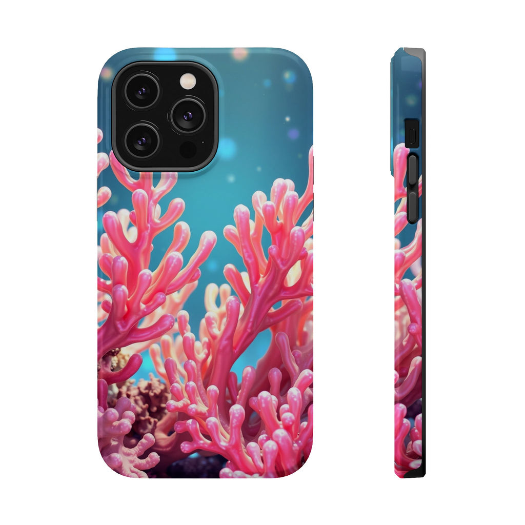 iPhone Coral Reef Life Holographic Iridescent Slim iPhone Everyday · iPhone Case