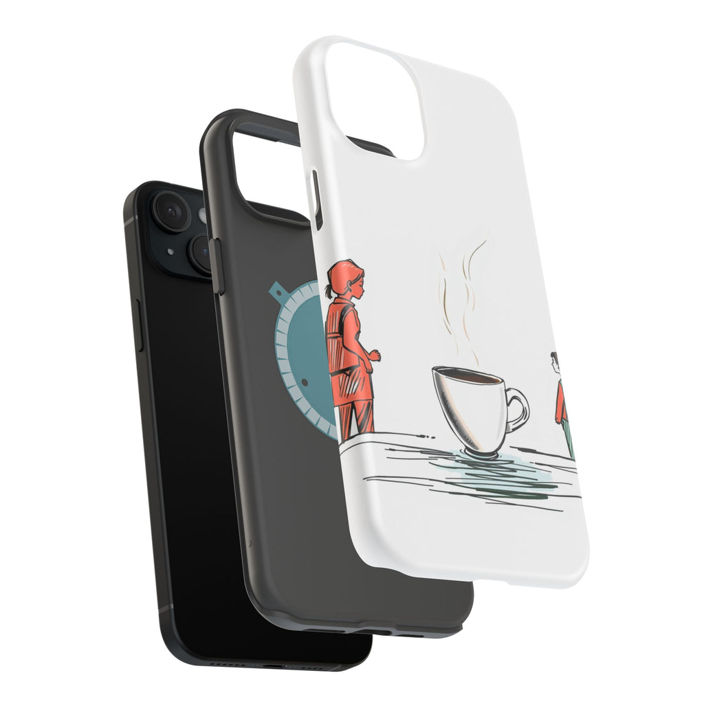 iPhone Coffee Before People Mystic Art Slim Everyday Designer Case · iPhone Case