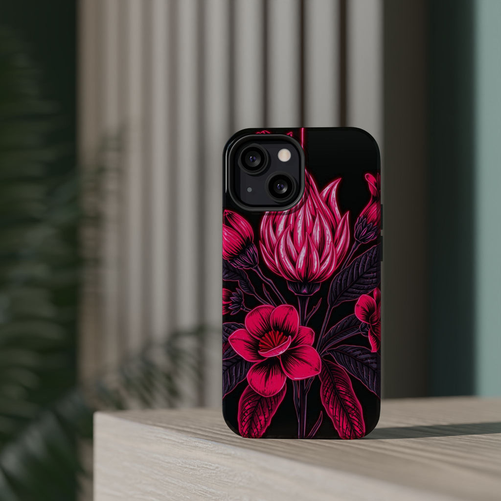 iPhone Vibrant Vintage Botanical Print Design Slim iPhone Everyday · iPhone Case