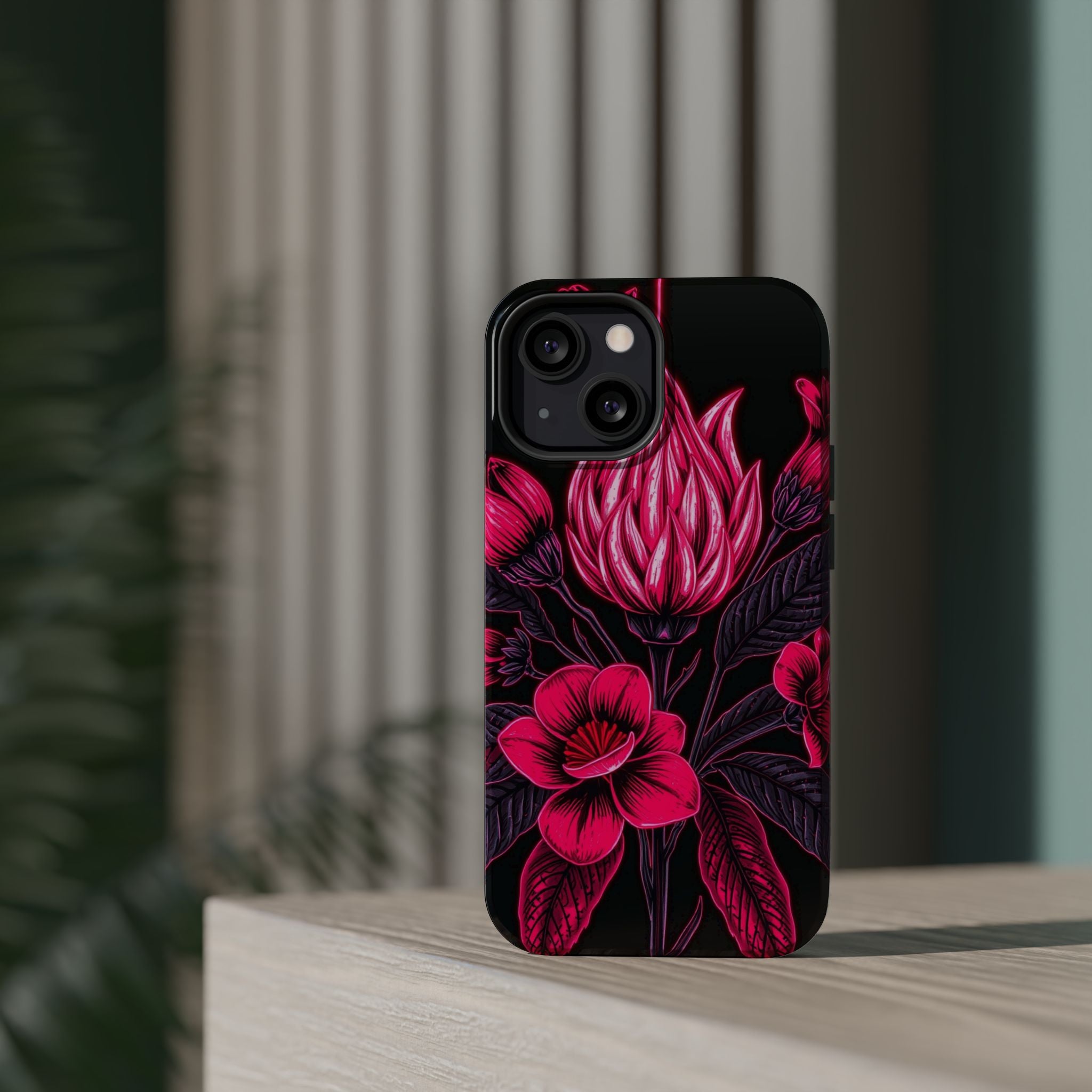 iPhone Vibrant Vintage Botanical Print Design Slim iPhone Everyday · iPhone Case
