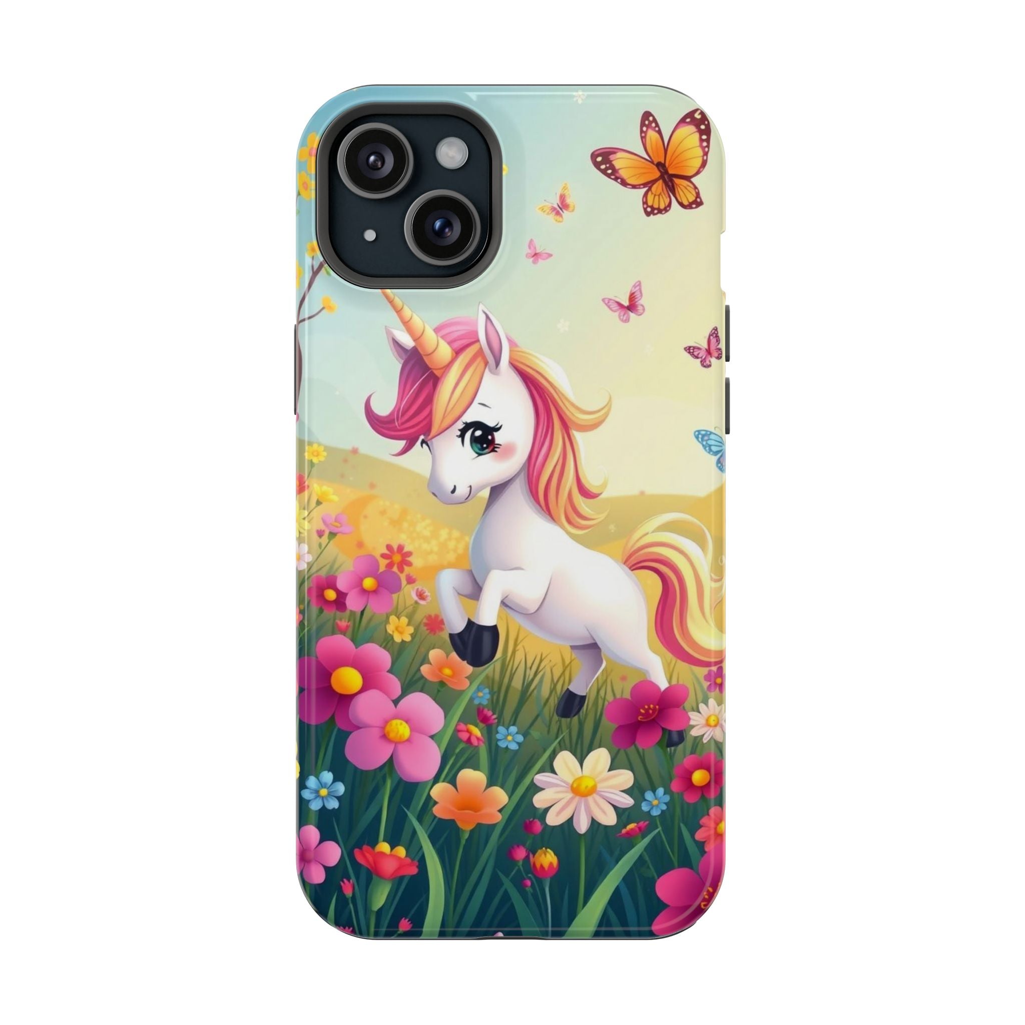 iPhone Magical Meadow Unicorn Kids Fun iPhone Phone Case Gift Slim · iPhone Case