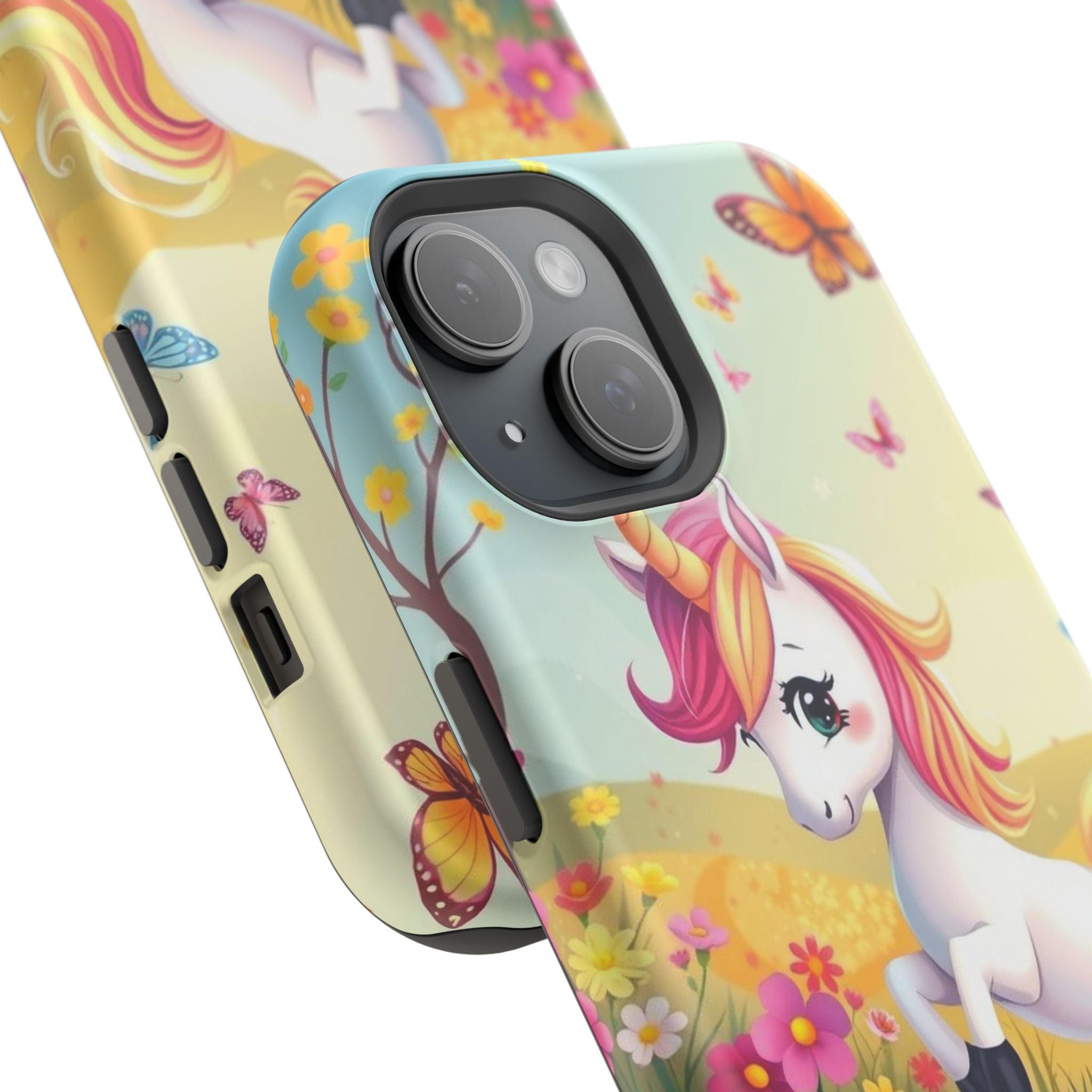 iPhone Magical Meadow Unicorn Kids Fun iPhone Phone Case Gift Slim · iPhone Case