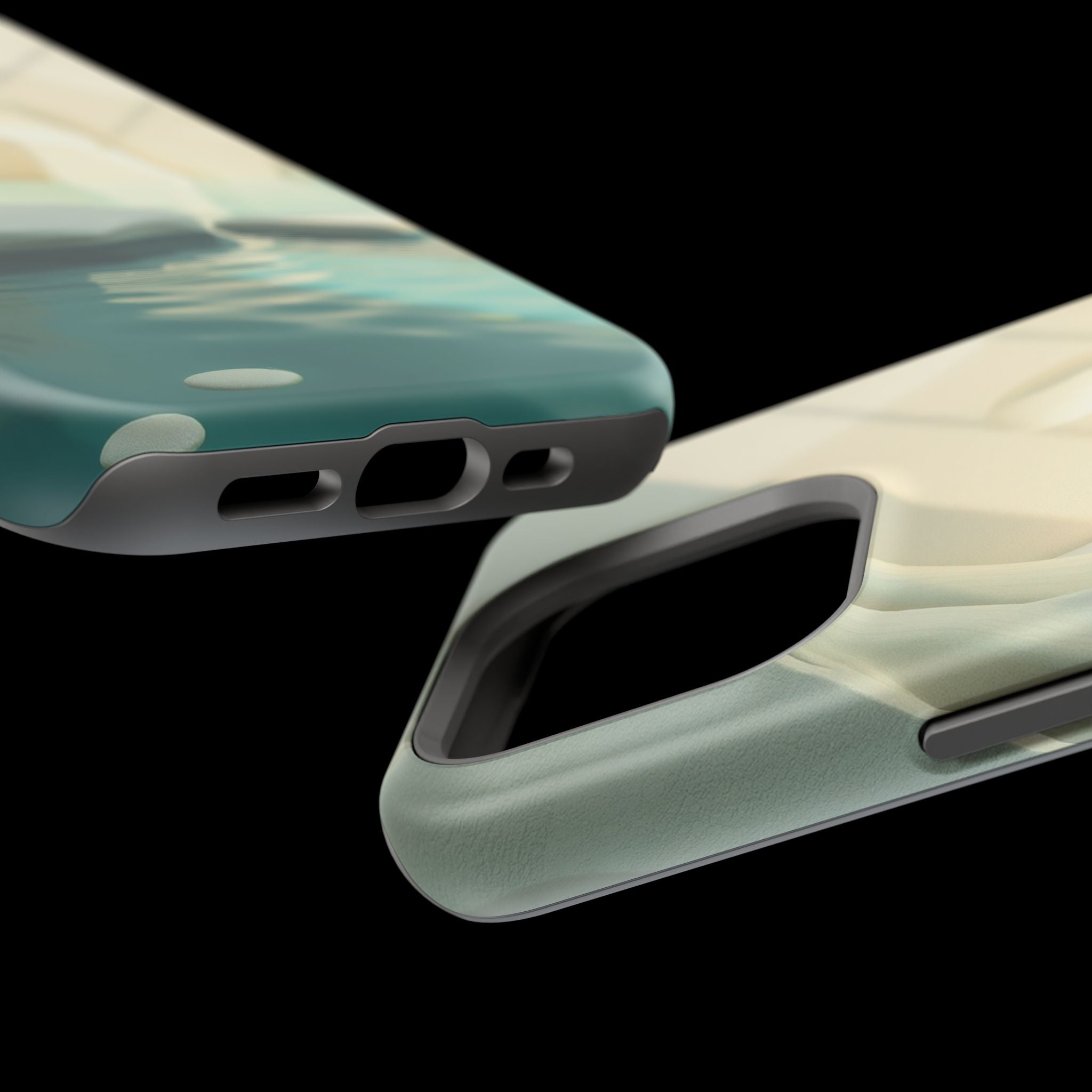 iPhone Tidal Pool 3D Digital Slim Everyday Designer Case · iPhone Case