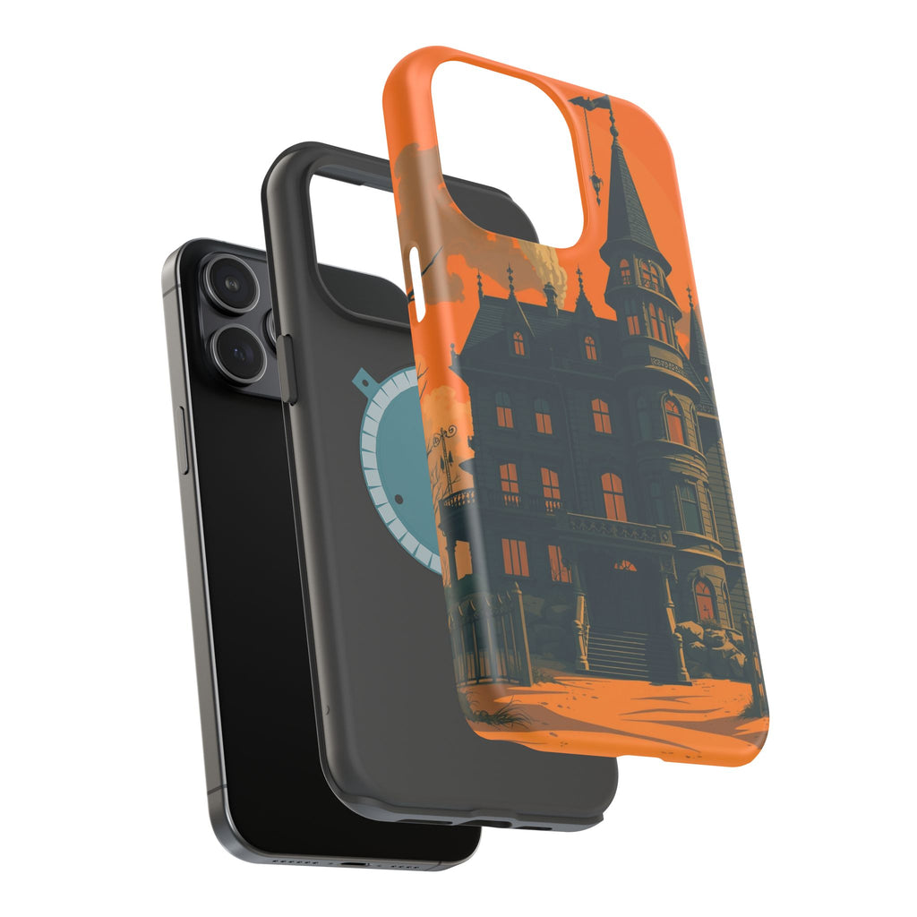 iPhone Vibrant Haunted Mansion Design Slim Everyday Designer Case · iPhone Case