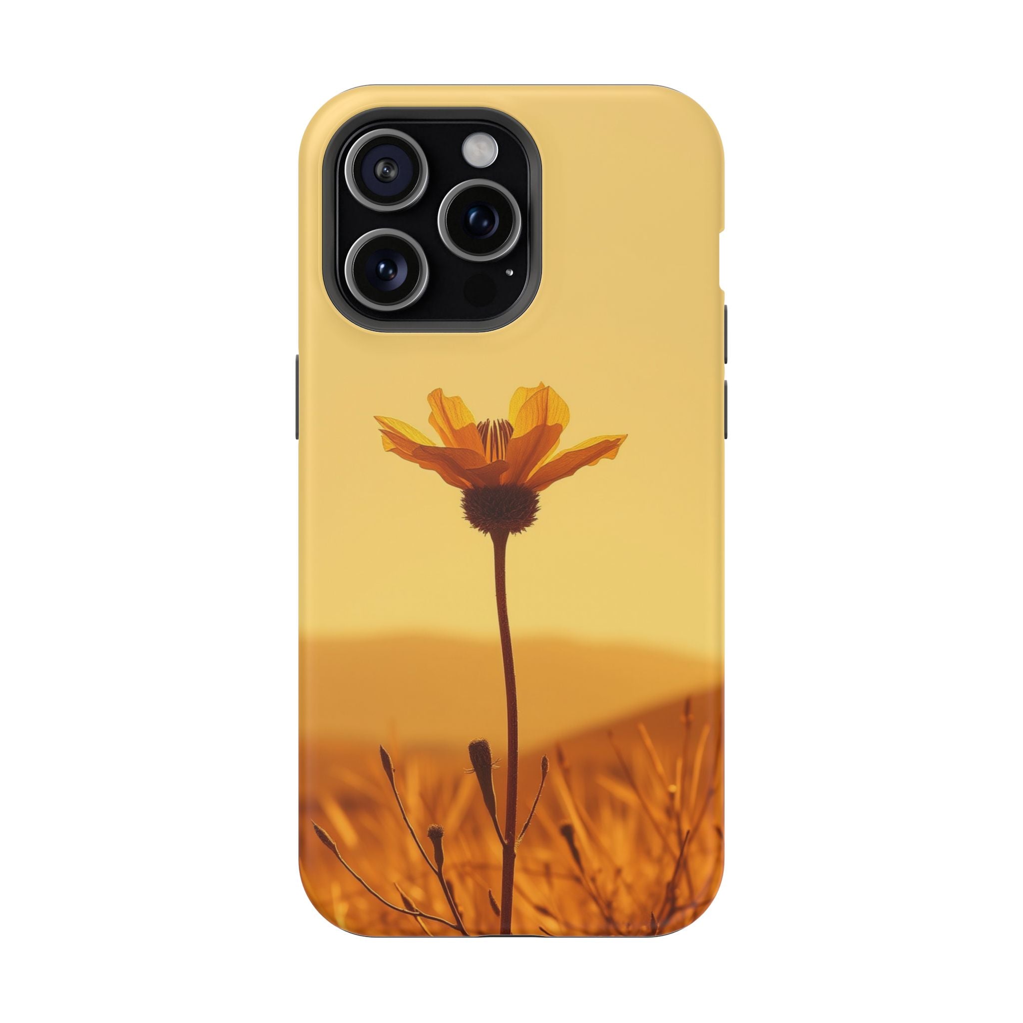 iPhone Desert Flower Cinematic Art Bold Modern Everyday Snap Case · iPhone Case