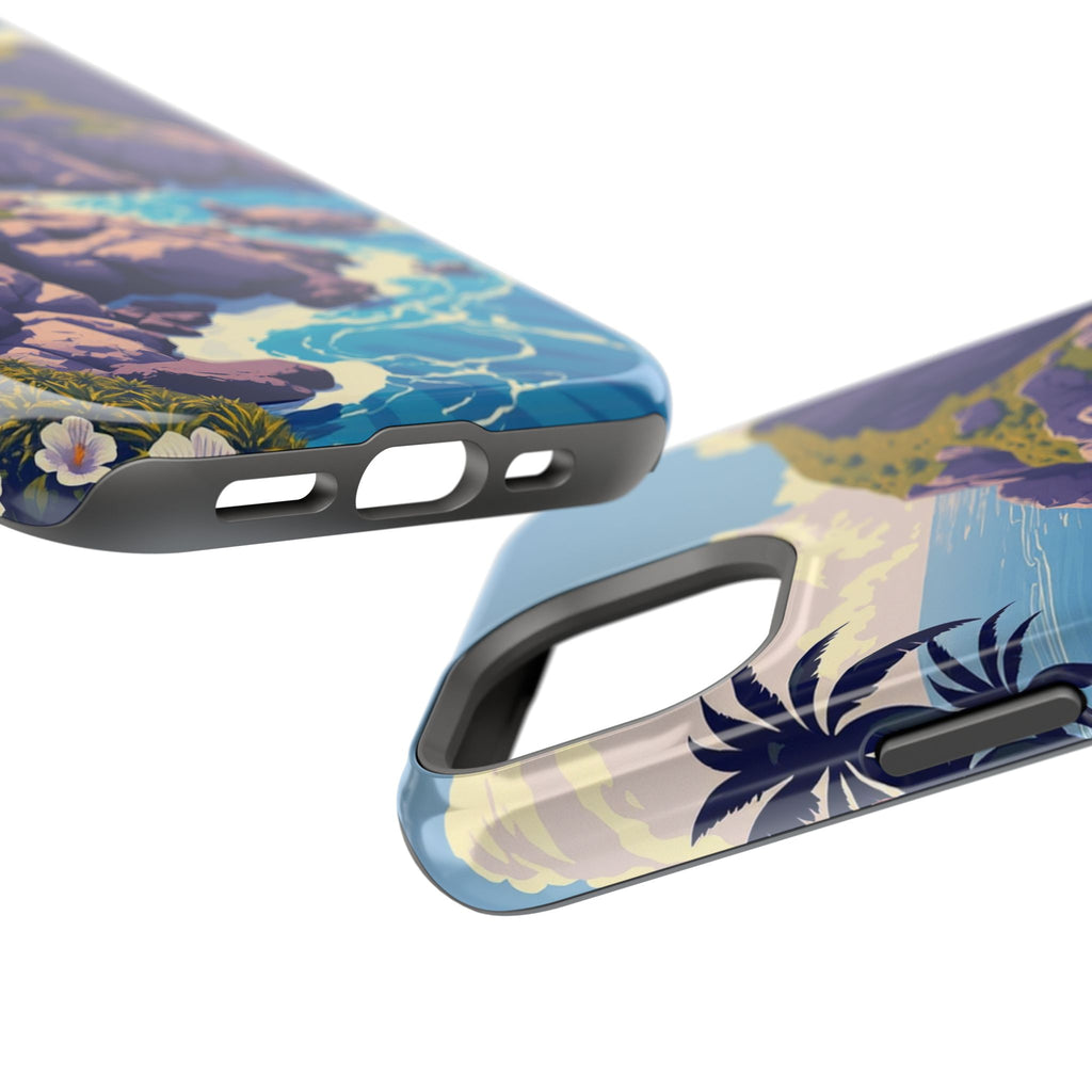 iPhone Vibrant Hibiscus Coast Design Slim Everyday Designer Case · iPhone Case