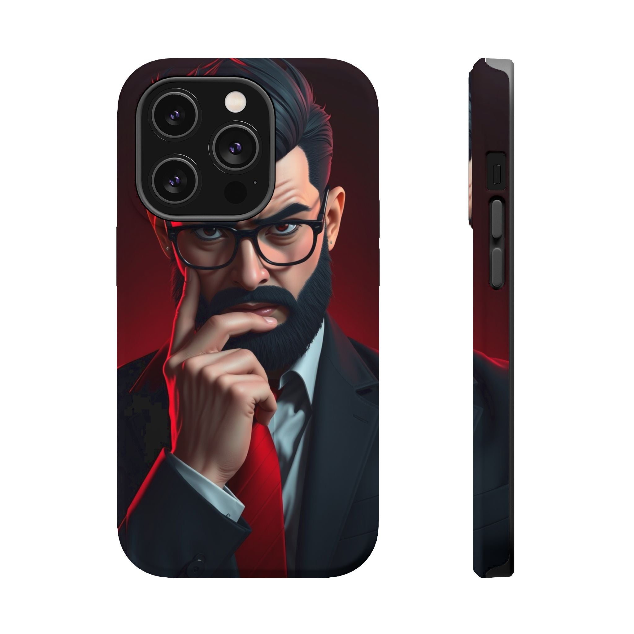 iPhone Vibrant Professional Overthinker Design Soft Finish Everyday Case · iPhon