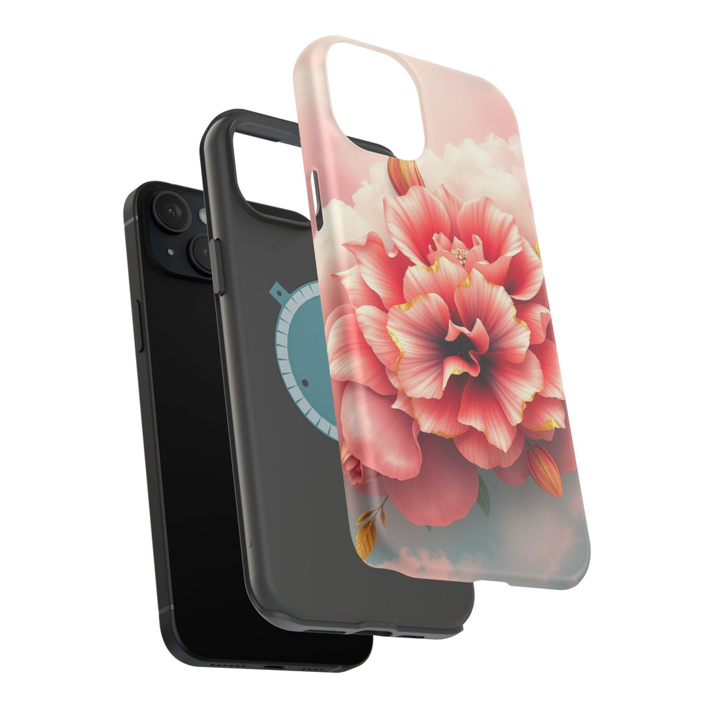 iPhone Pastel Floral Cloud Gold Foil Luxury Slim iPhone Everyday · iPhone Case