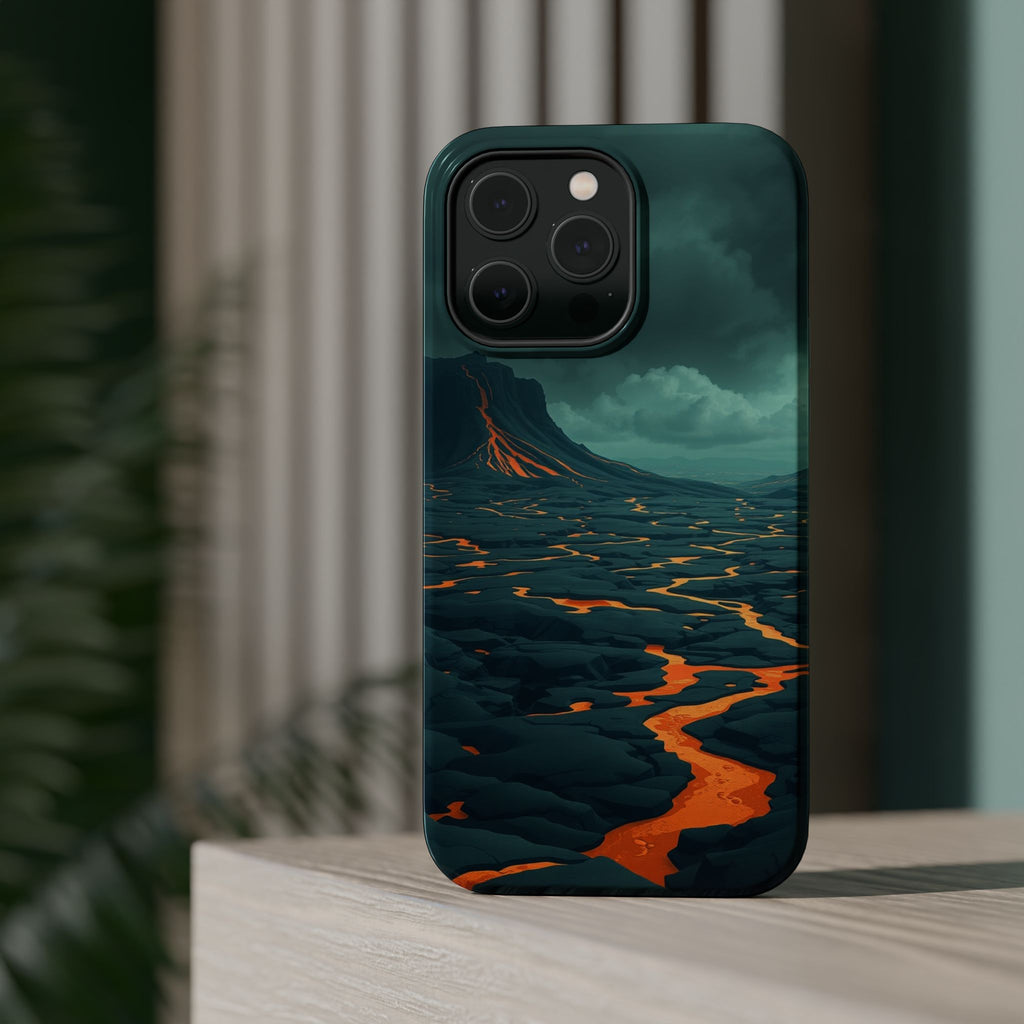 iPhone Radiant Lava Field Design 18 Slim Everyday Designer Case · iPhone Case