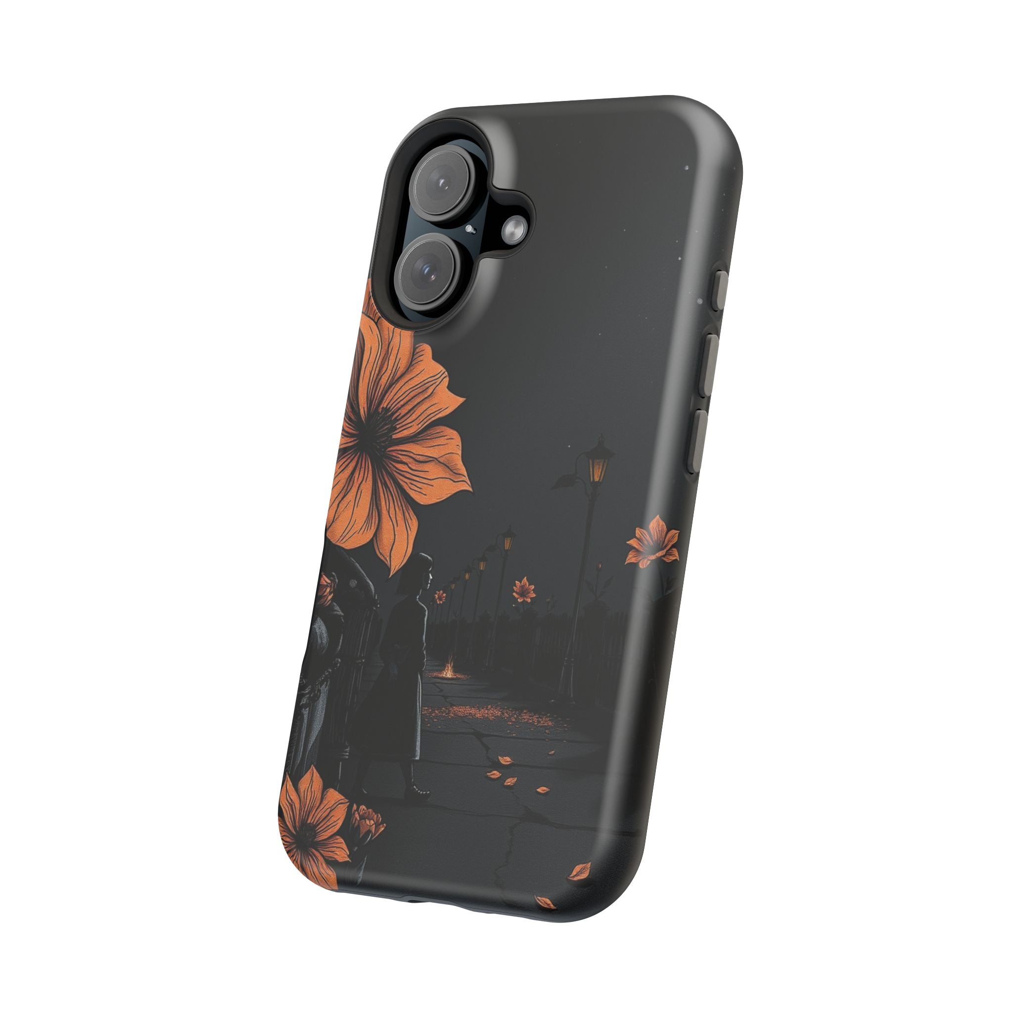 iPhone Night Bloomer Electric Art Bold Modern Everyday Snap Case · iPhone Case