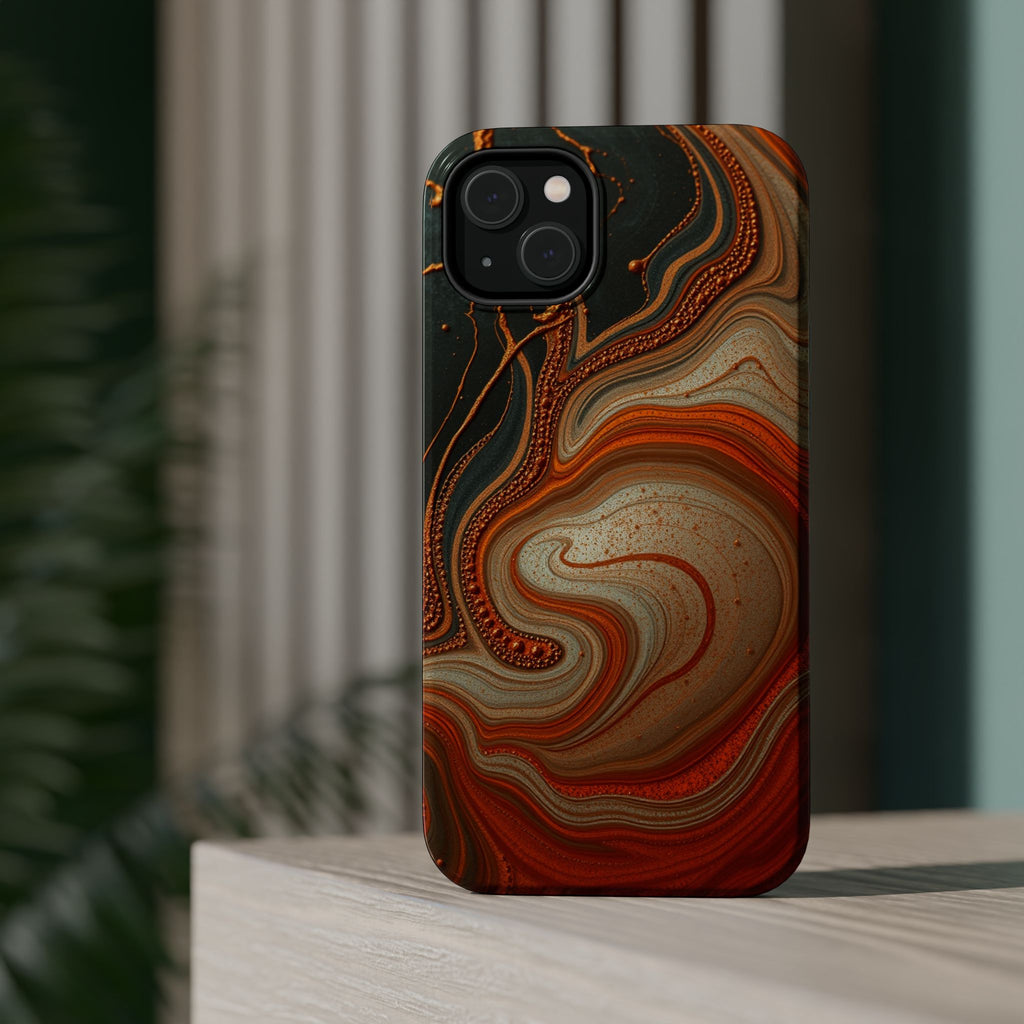 iPhone Marble Swirl Enchanted Art Bold Modern Everyday Snap Case · iPhone Case