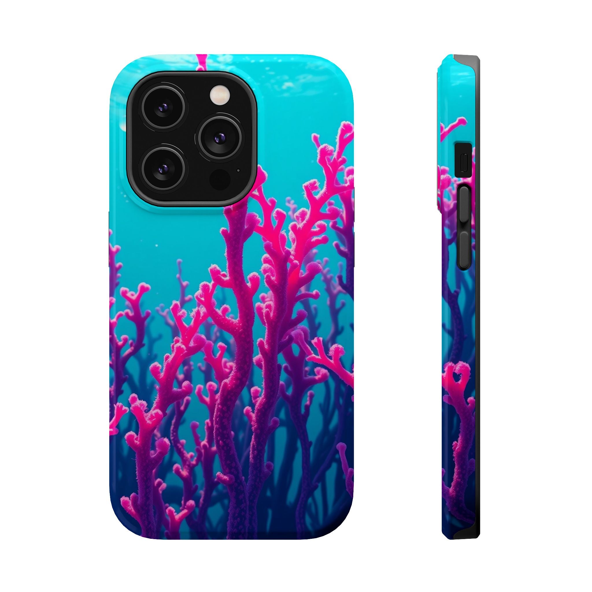 iPhone Kelp Forest Electric Art Slim Everyday Designer Case · iPhone Case