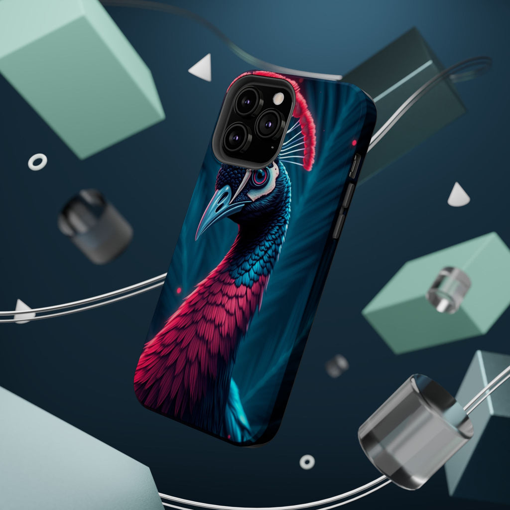 iPhone Nouveau Peacock Electric Art Slim Everyday Designer Case · iPhone Case