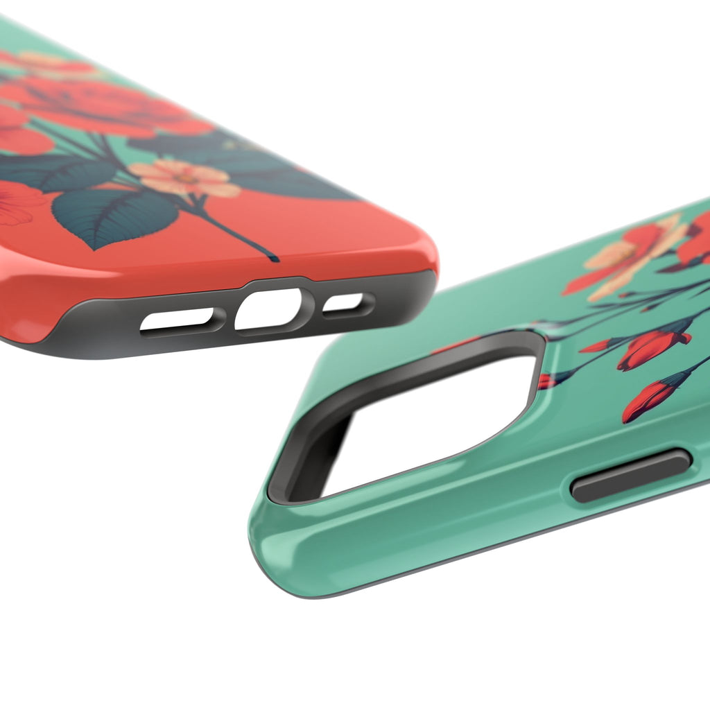 iPhone Pin-up Floral Cinematic Art Bold Modern Everyday Snap Case · iPhone Case