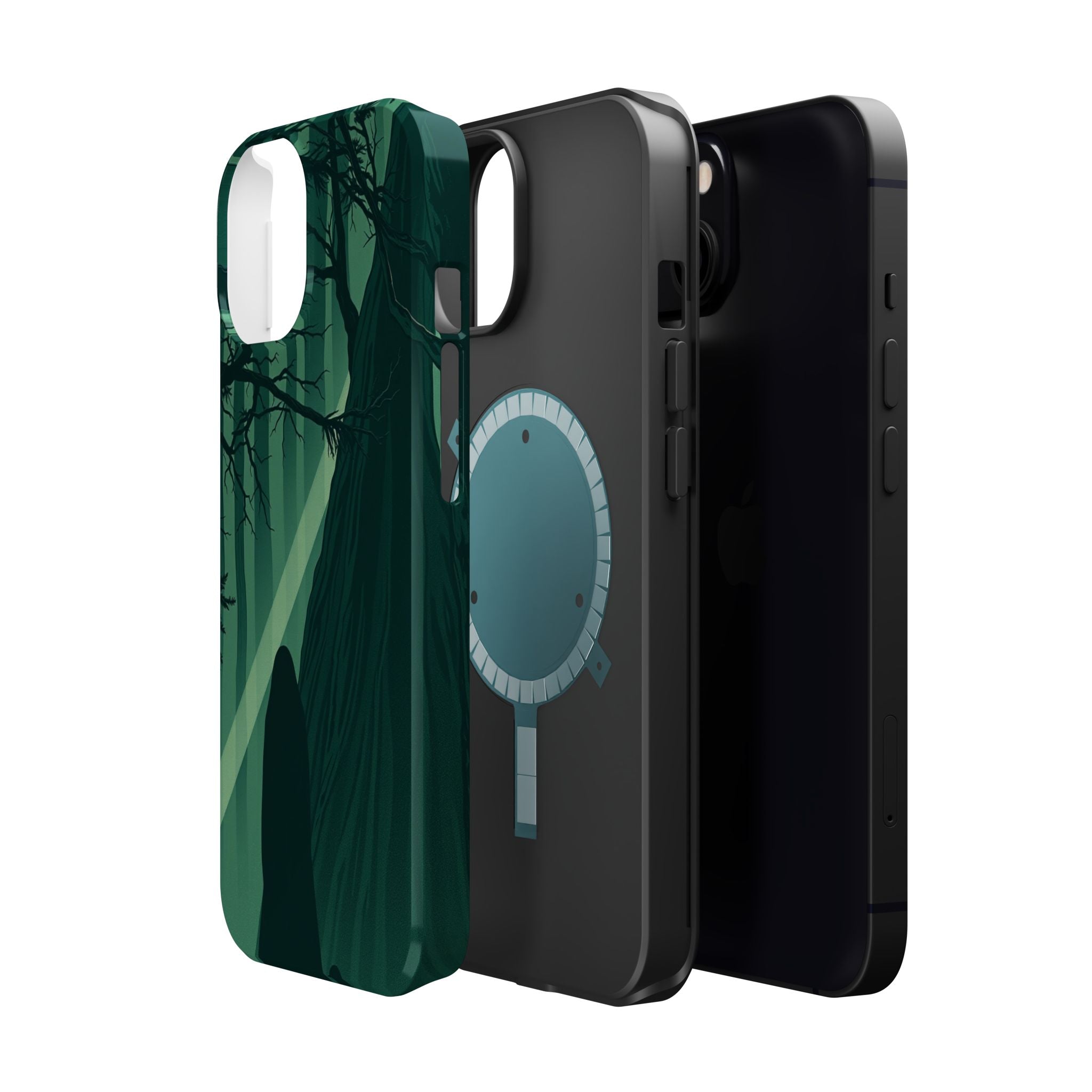 iPhone Sage And Ivory Dark Forest Spirits Slim Everyday Designer Case · iPhone C