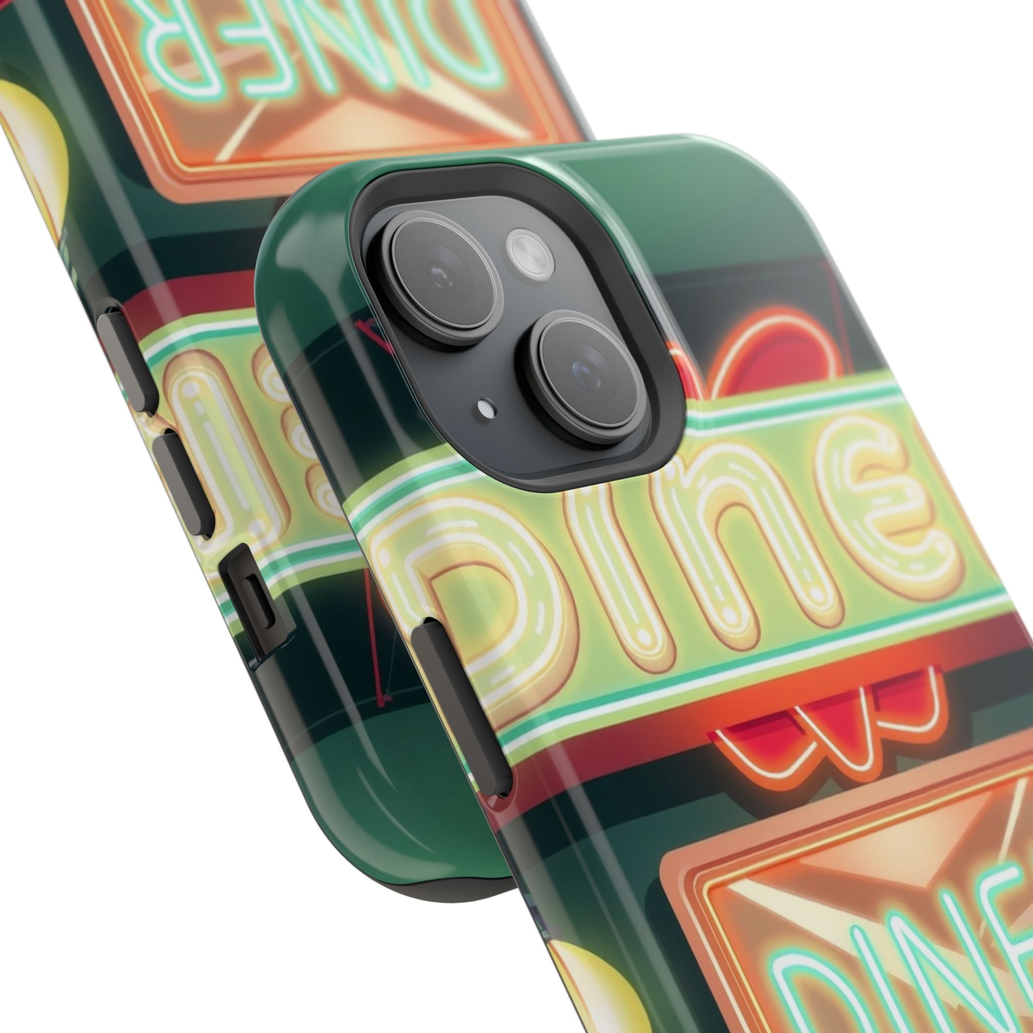 iPhone Neon Diner Sign Mystic Art Bold Modern Everyday Snap Case · iPhone Case