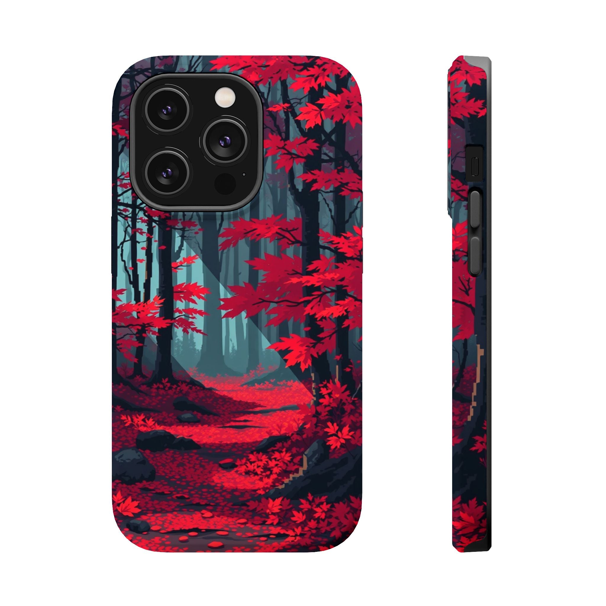 iPhone Serene Autumn Forest Floor Design Slim Everyday iPhone 13 · iPhone Case