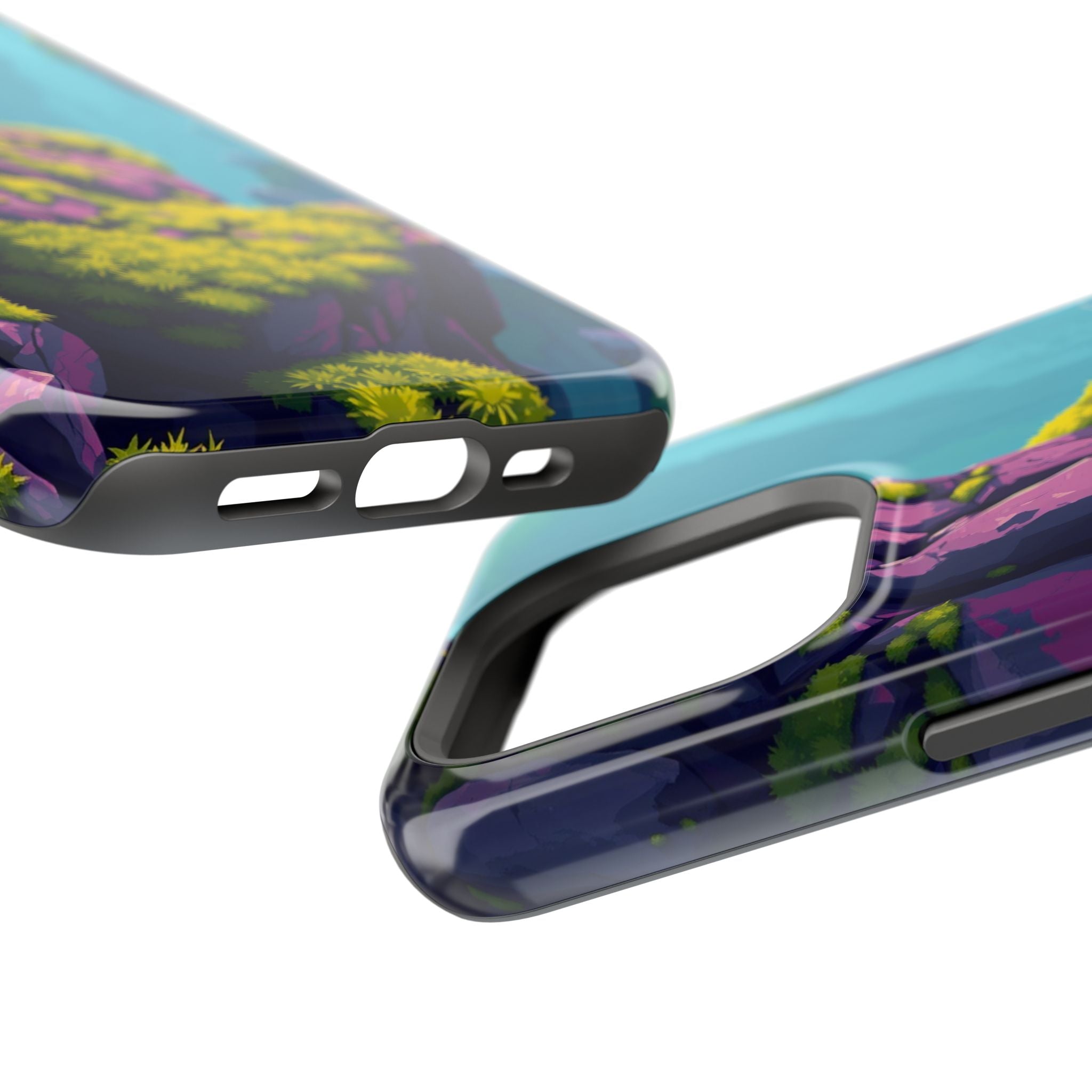 iPhone Radiant Moss Covered Rocks Design Slim Everyday iPhone Designer · iPhone