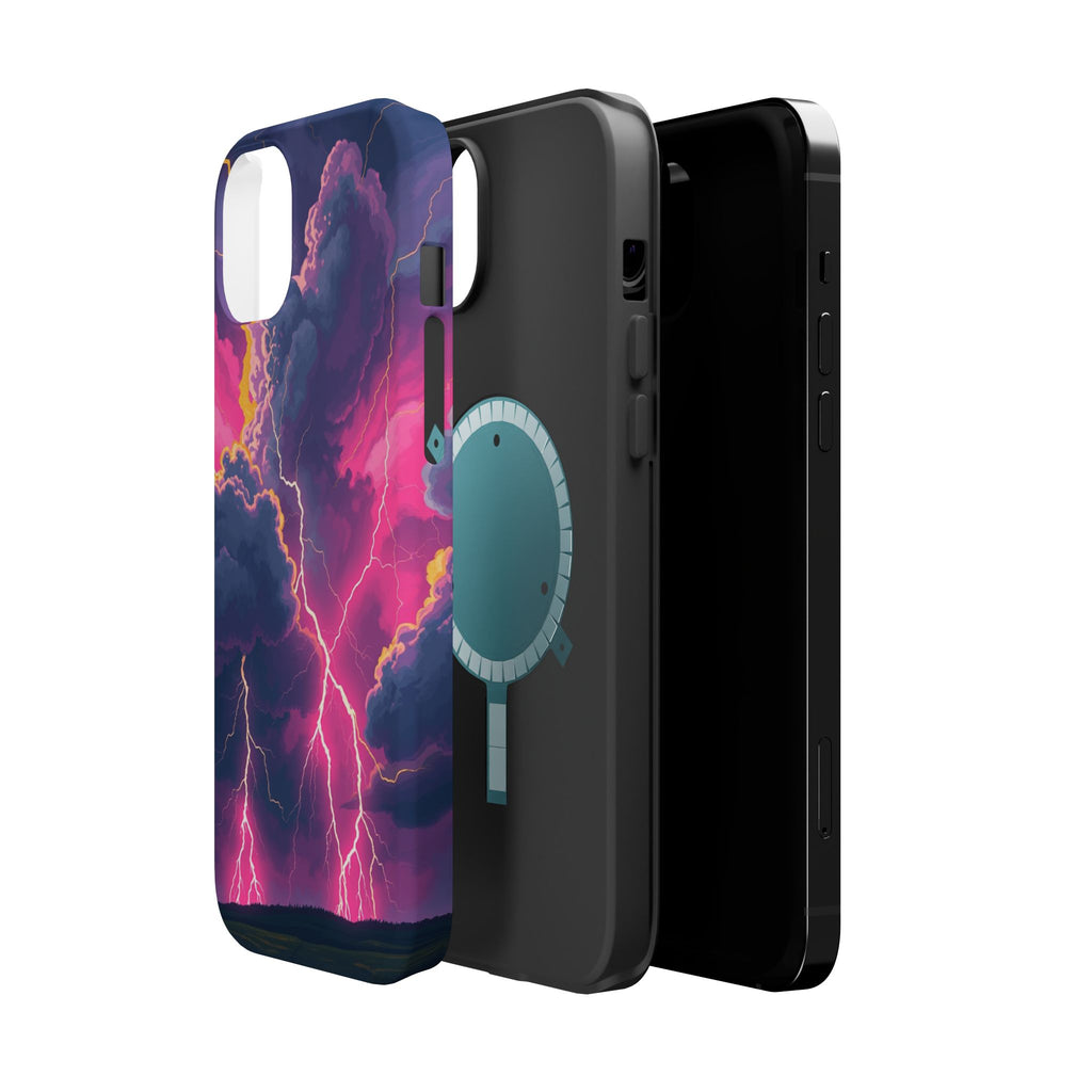 iPhone Serene Thunderstorm Sky Design Slim Everyday Designer Case · iPhone Case