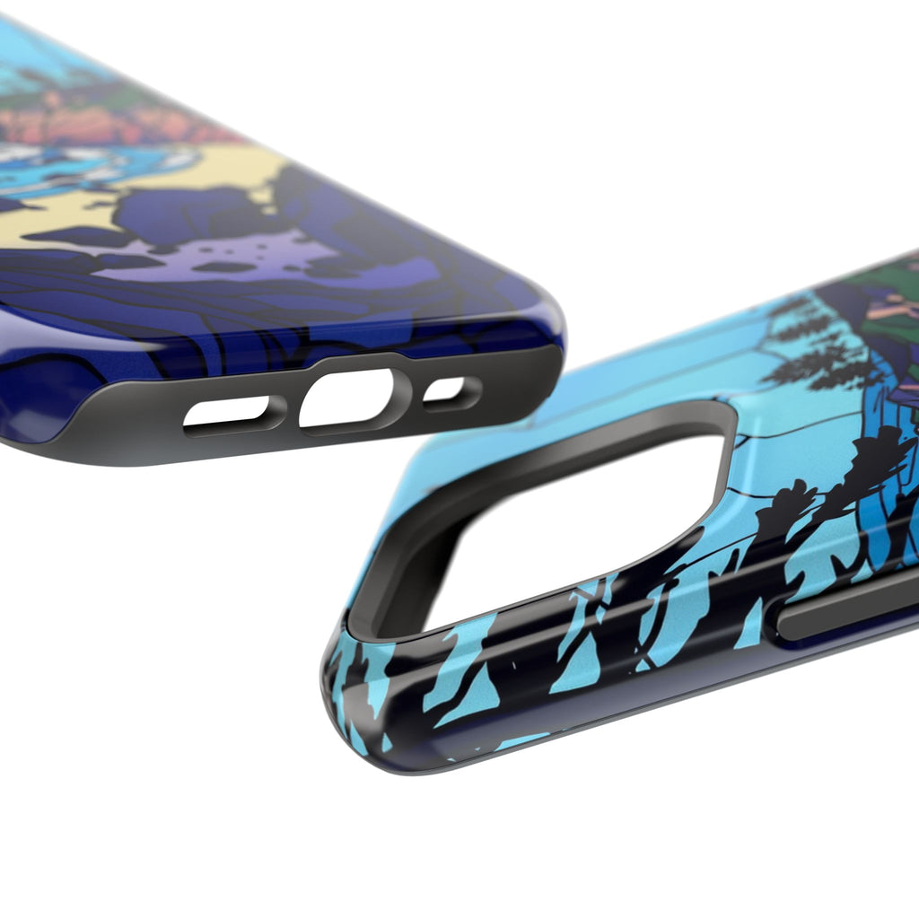 iPhone Indigo And Violet Pebble Beach Slim Everyday iPhone 11 Designer · iPhone