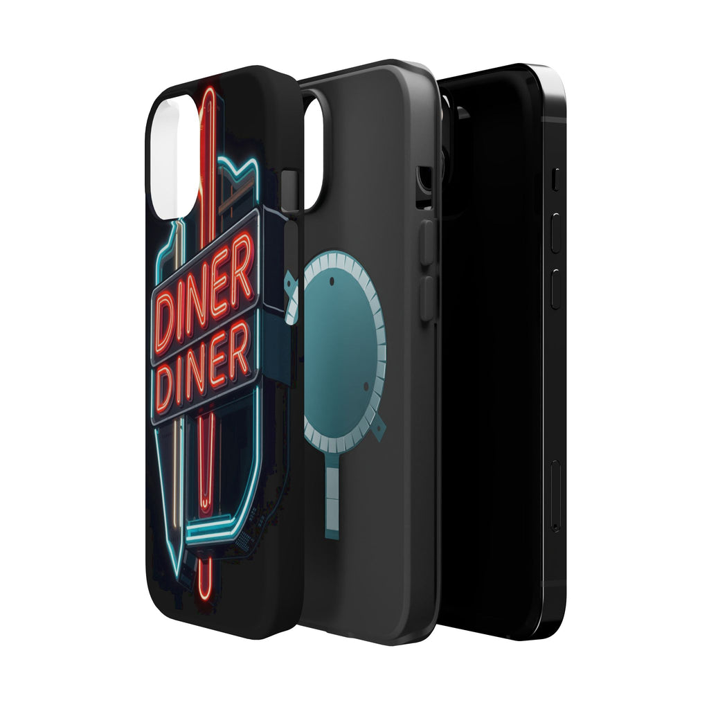 iPhone Neon Diner Sign Electric Art Slim Everyday Designer Case · iPhone Case
