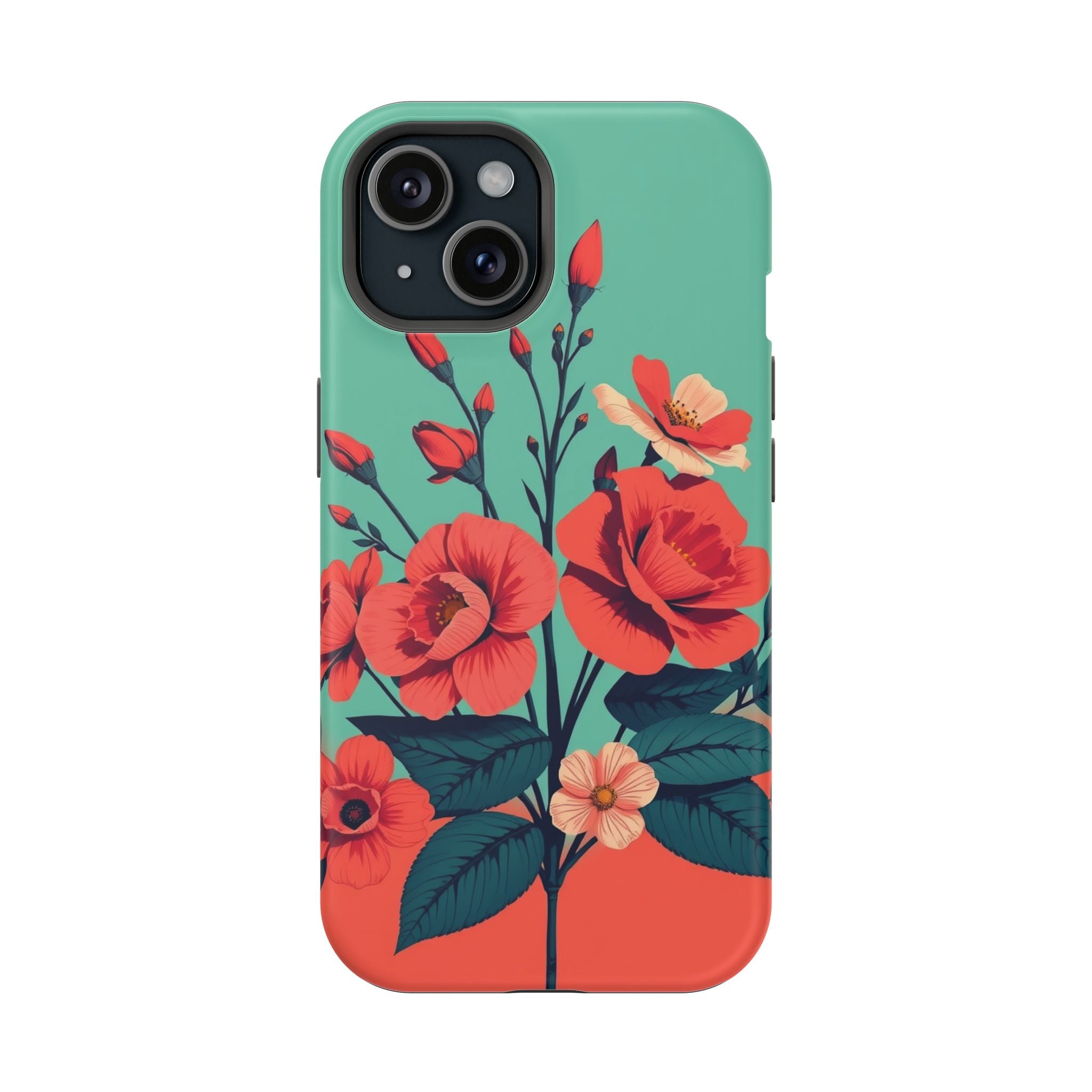 iPhone Pin-up Floral Cinematic Art Bold Modern Everyday Snap Case · iPhone Case