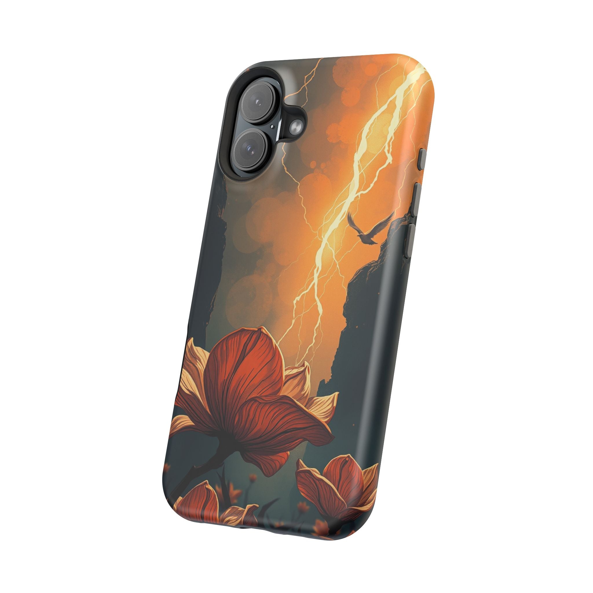 iPhone Vibrant Petal Storm Design Bold Modern Everyday Snap Case · iPhone Case