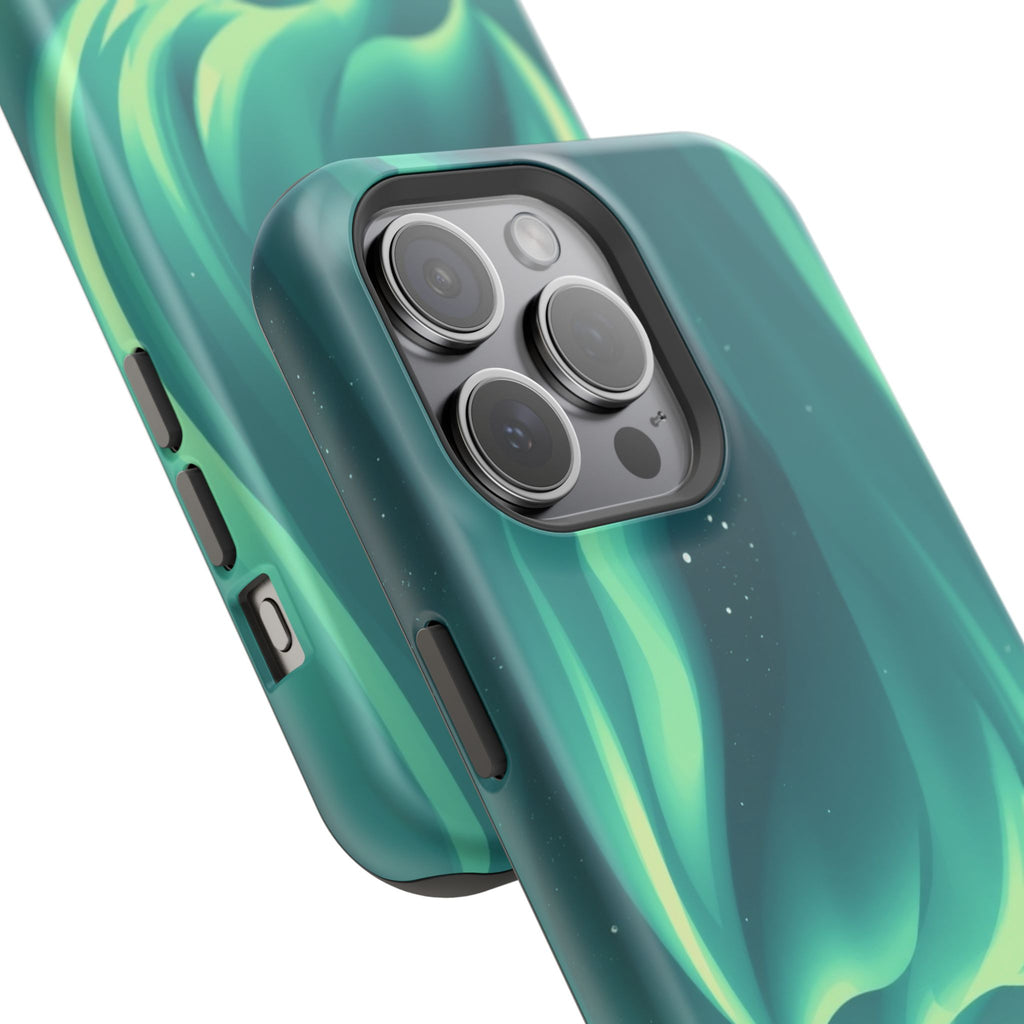 iPhone Northern Lights Abstract Geometric Slim iPhone Everyday Designer · iPhone
