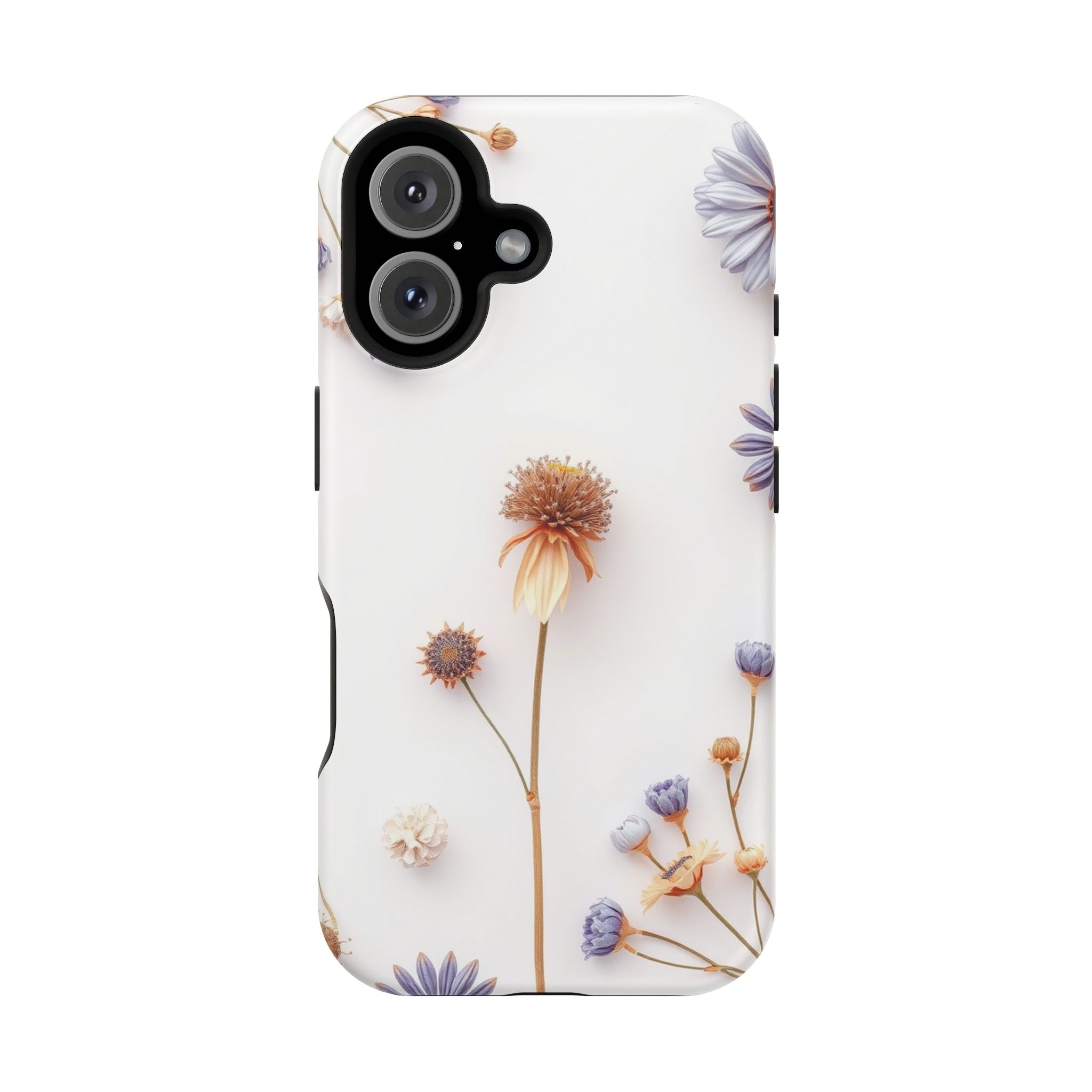 iPhone Dried Flower Flat Lay Bold Art Slim Everyday Designer Case · iPhone Case
