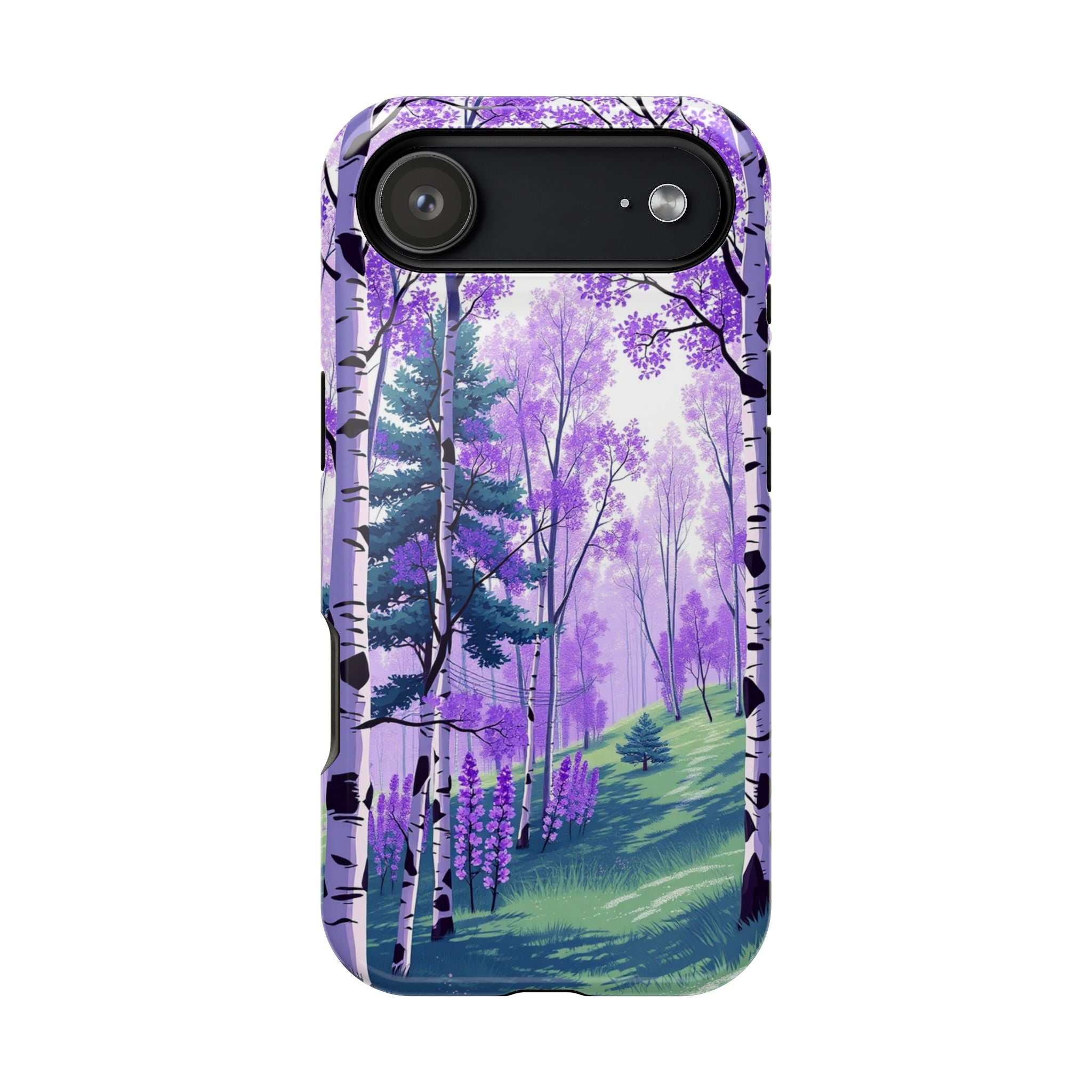 iPhone Birch Grove Electric Art Slim Everyday Designer Case · iPhone Case