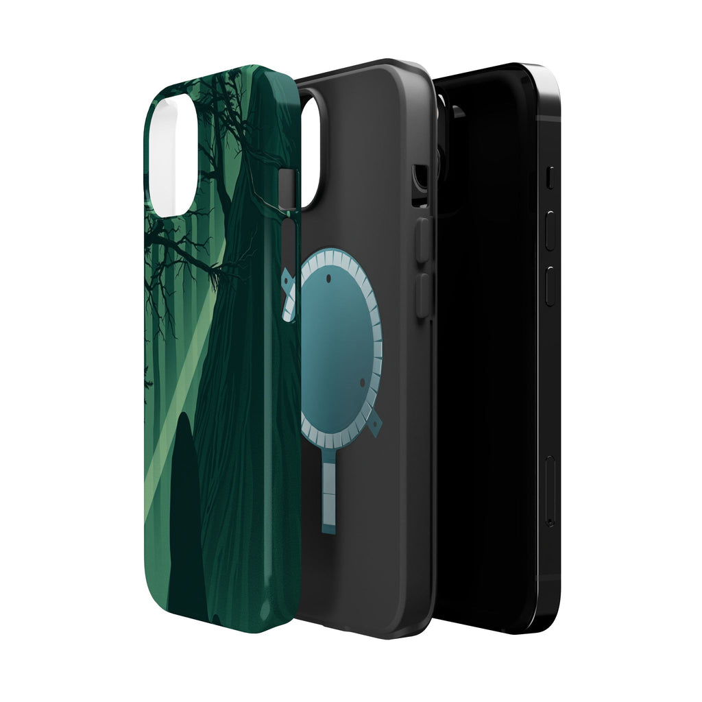iPhone Sage And Ivory Dark Forest Spirits Slim Everyday Designer Case · iPhone C