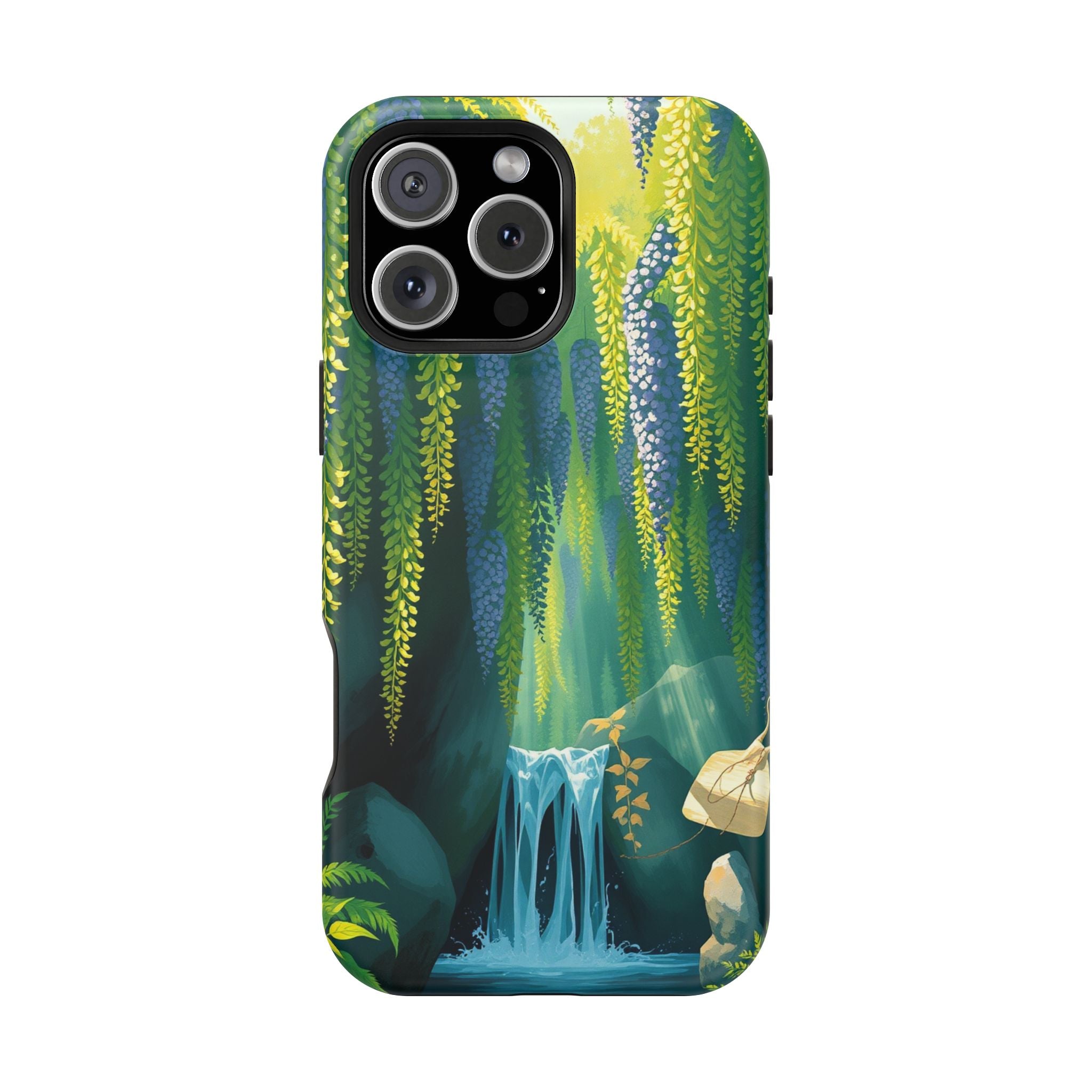 iPhone Wisteria Cascade Mystic Art Bold Modern Everyday Snap Case · iPhone Case