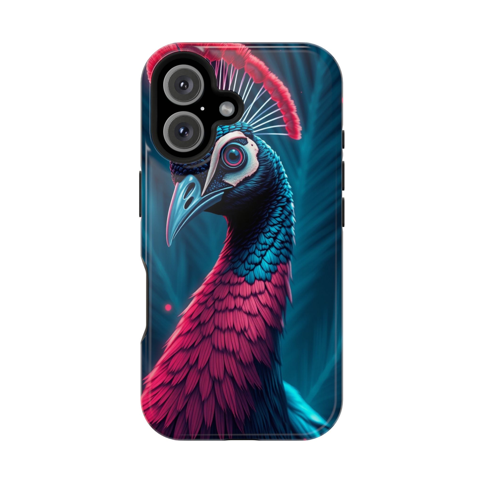 iPhone Nouveau Peacock Electric Art Slim Everyday Designer Case · iPhone Case